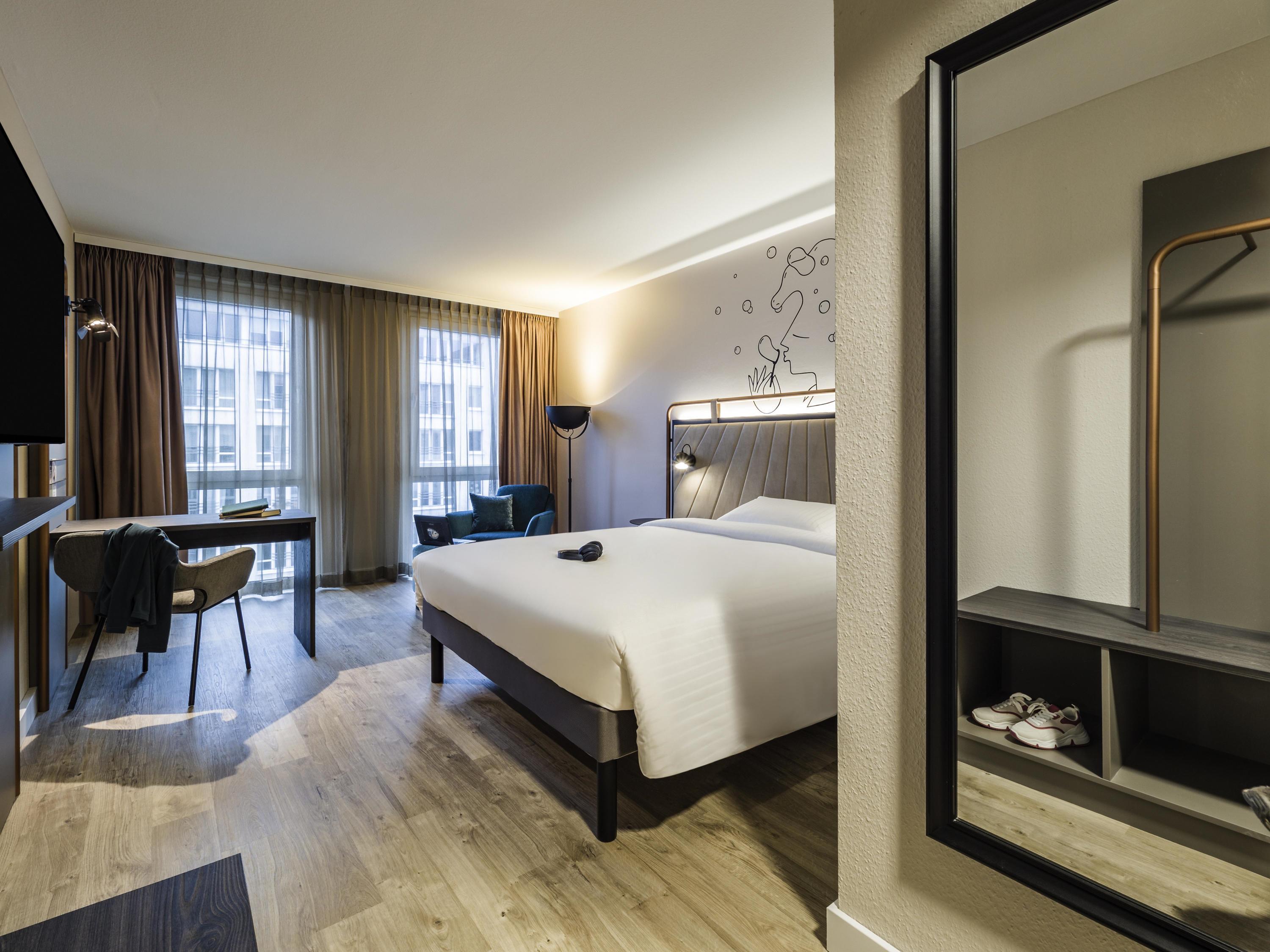 ibis Styles Bielefeld Room Type - Superior room with 1 Sweet Bed by ibis Styles (160200), courtyard location