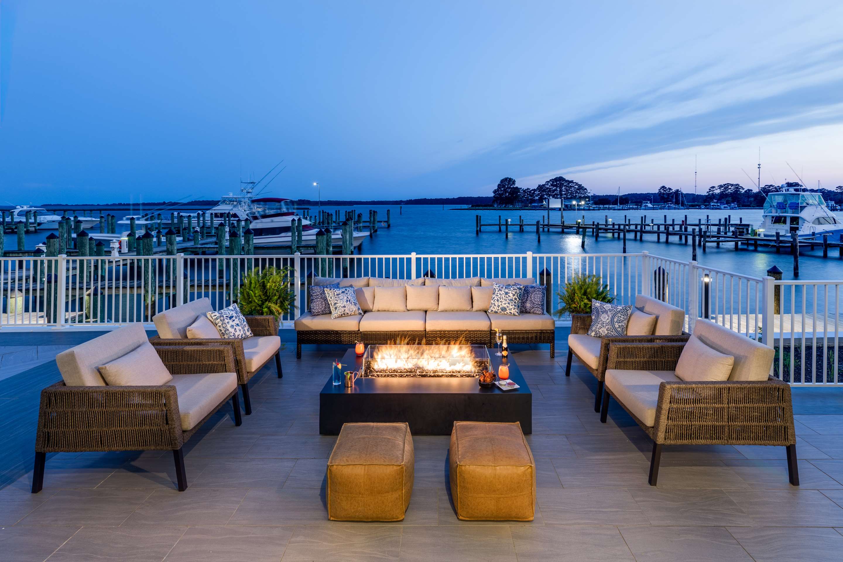 Patio Terrace | Hyatt Place Kent Narrows And Marina