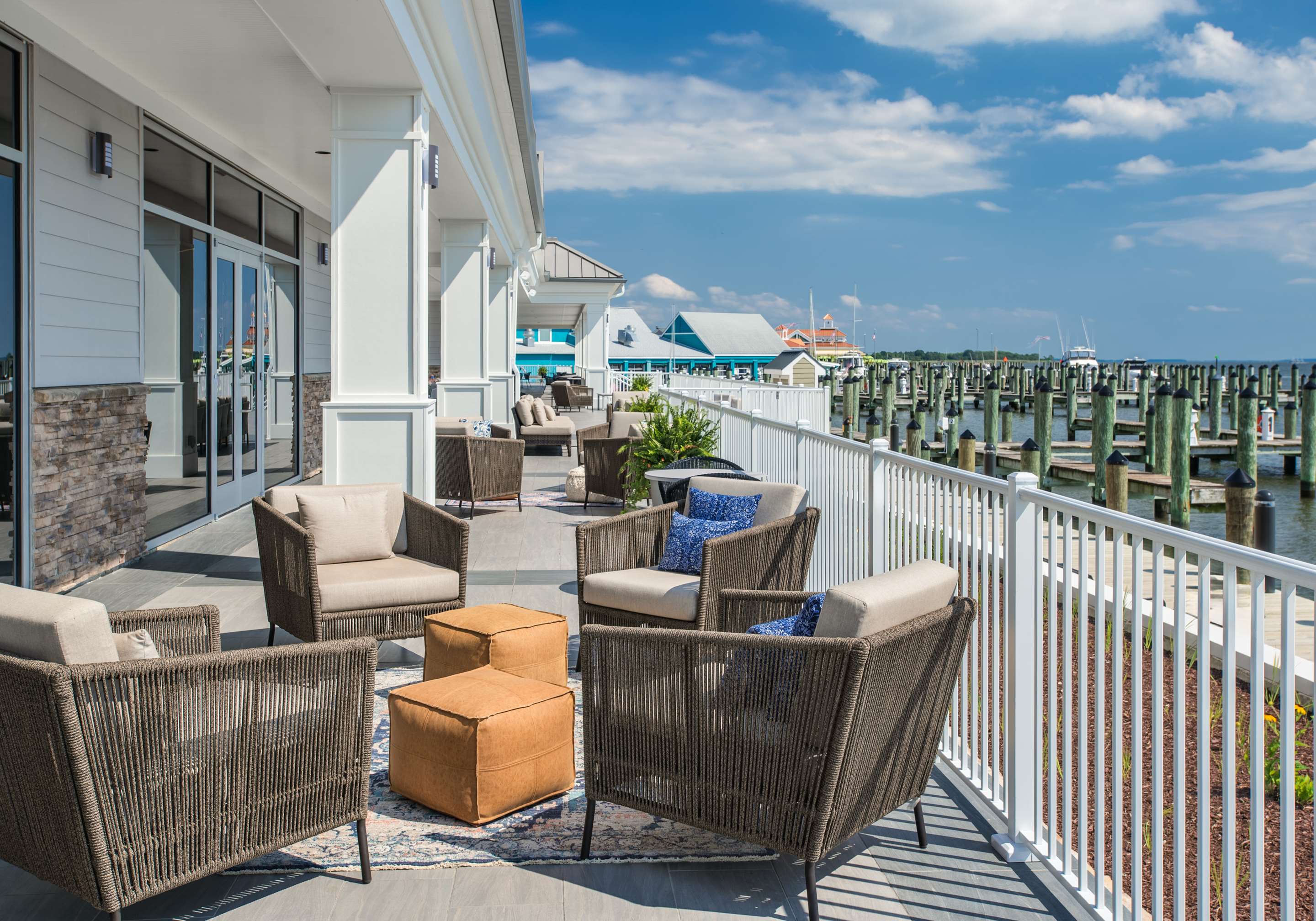 Patio Terrace | Hyatt Place Kent Narrows And Marina