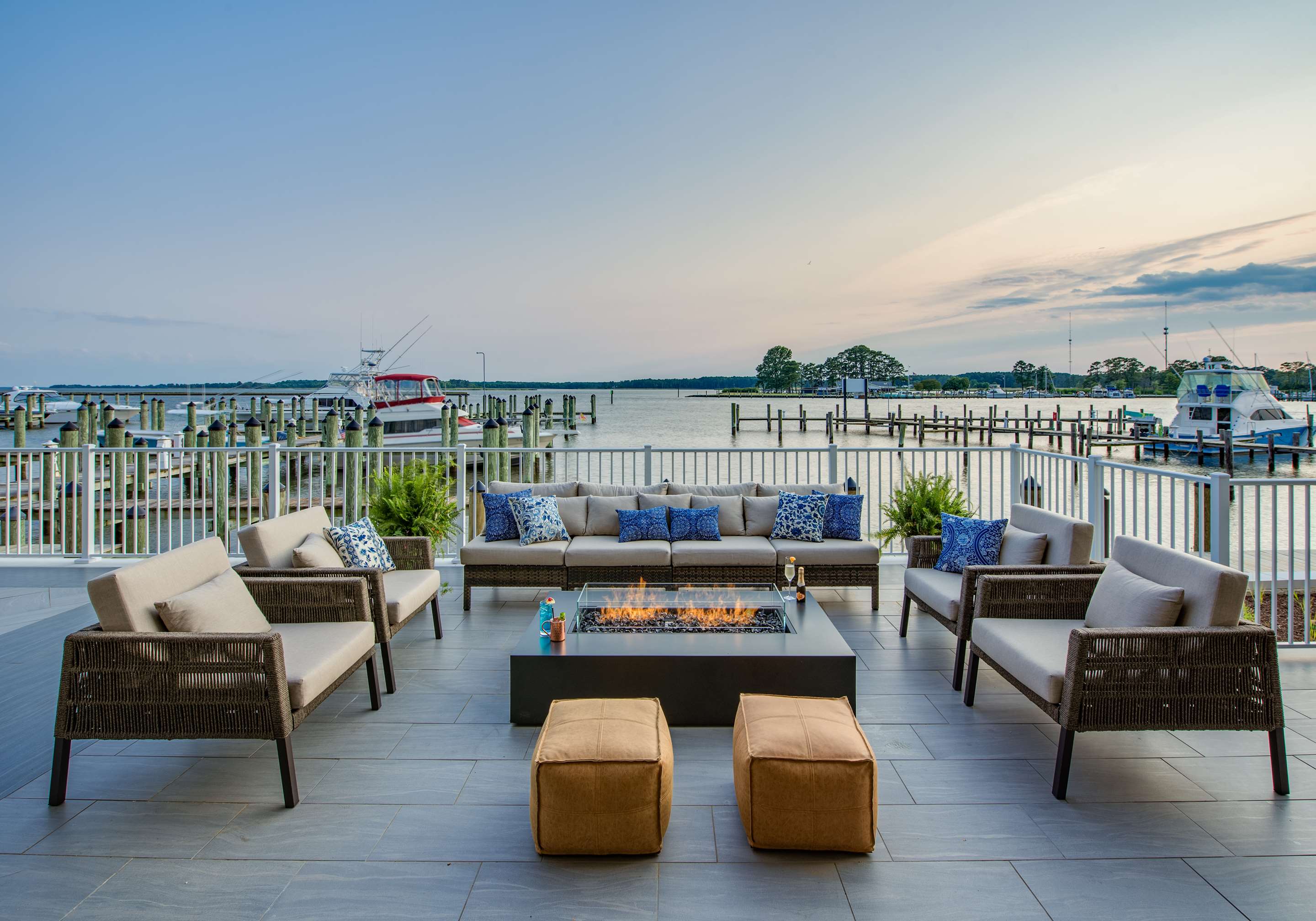 Patio Terrace | Hyatt Place Kent Narrows And Marina