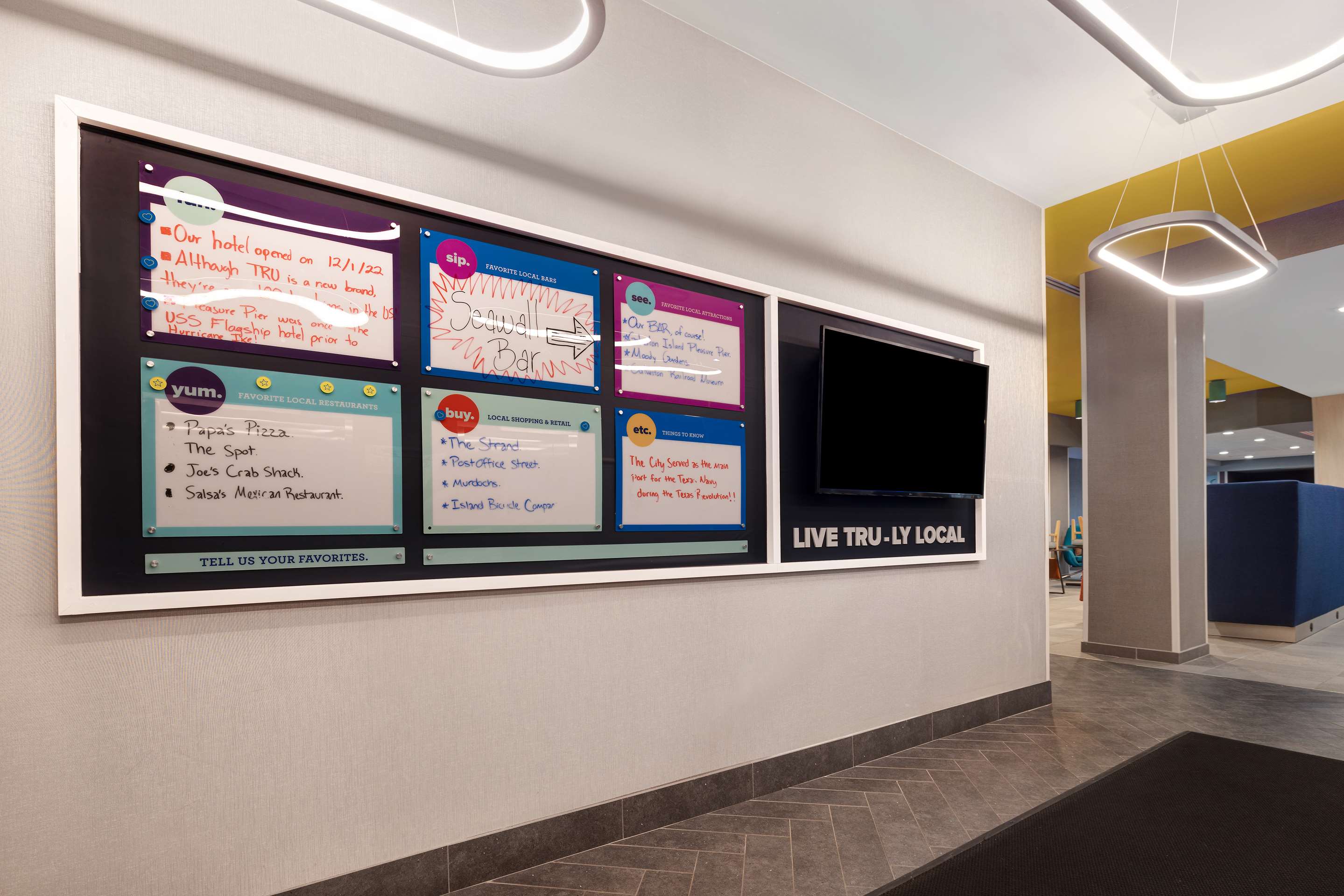 Lobby | TRU BY Hilton Galveston