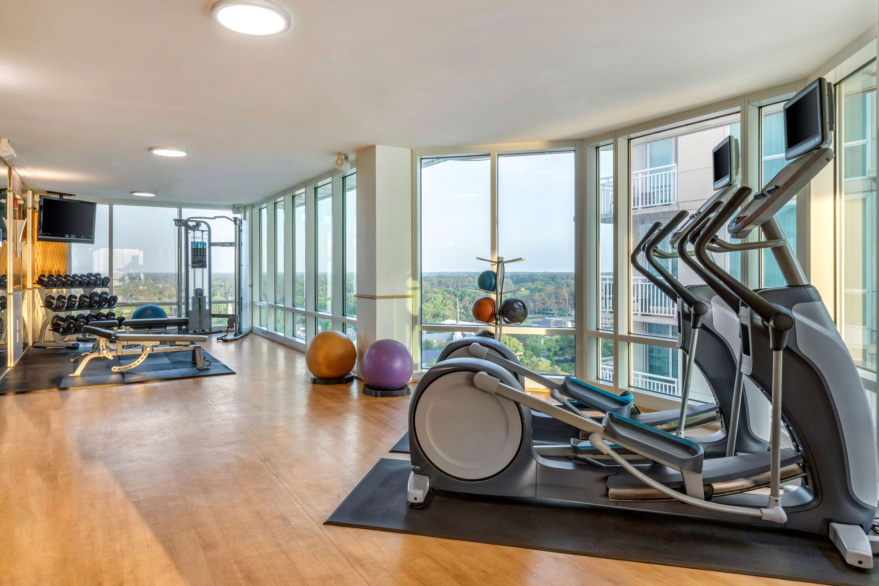 Health club fitness center gym