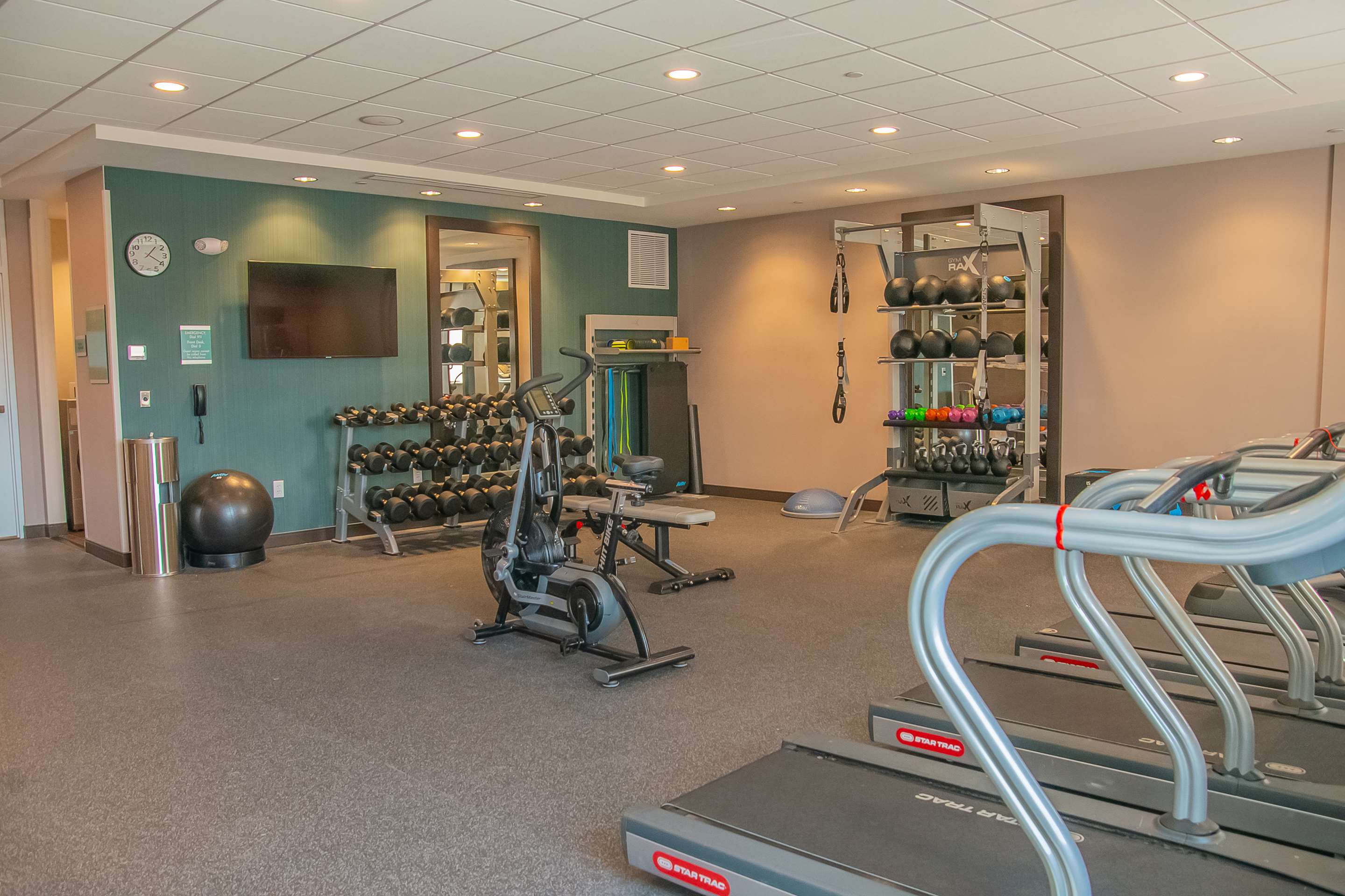 Health club fitness center gym