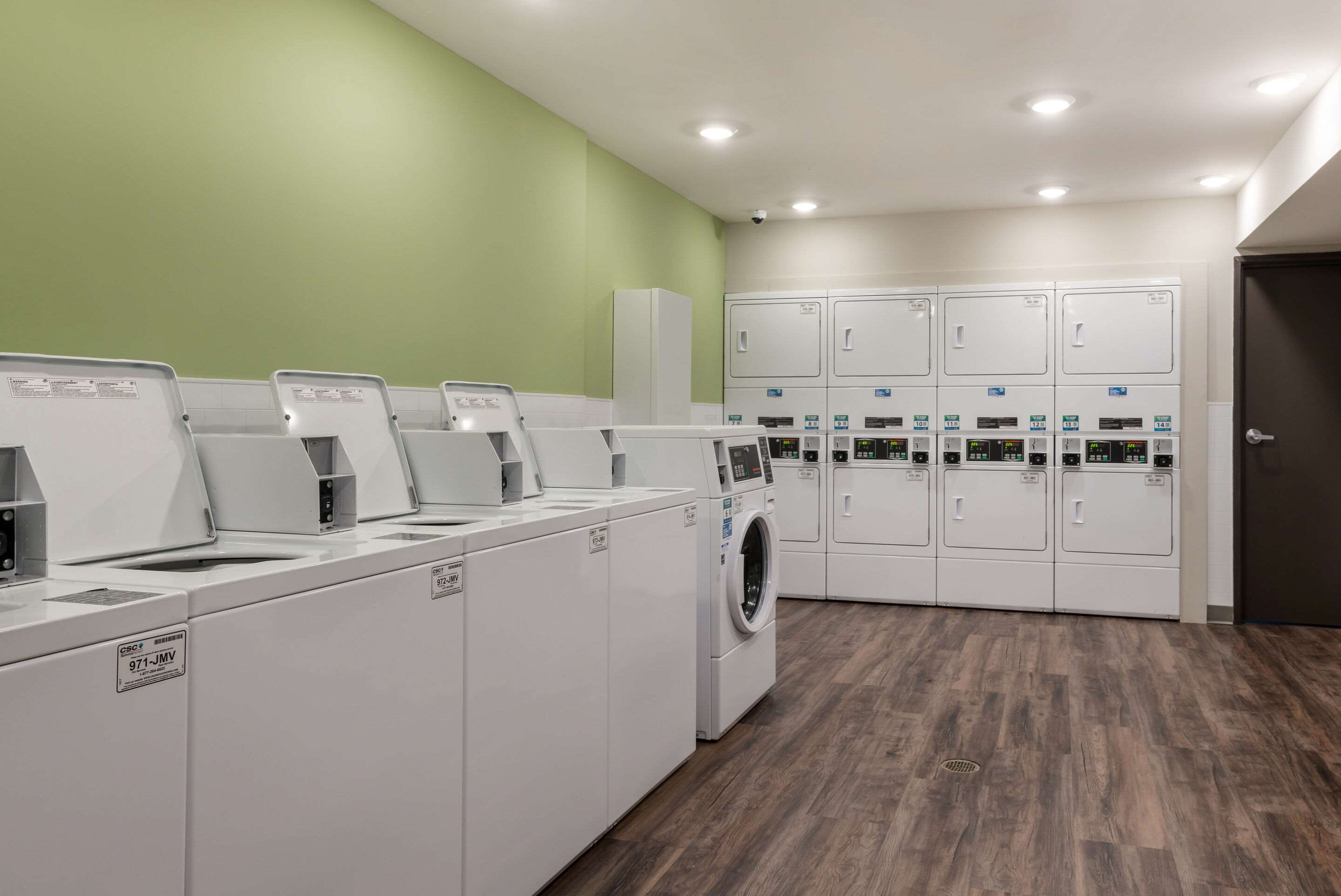 Guest laundry facilities