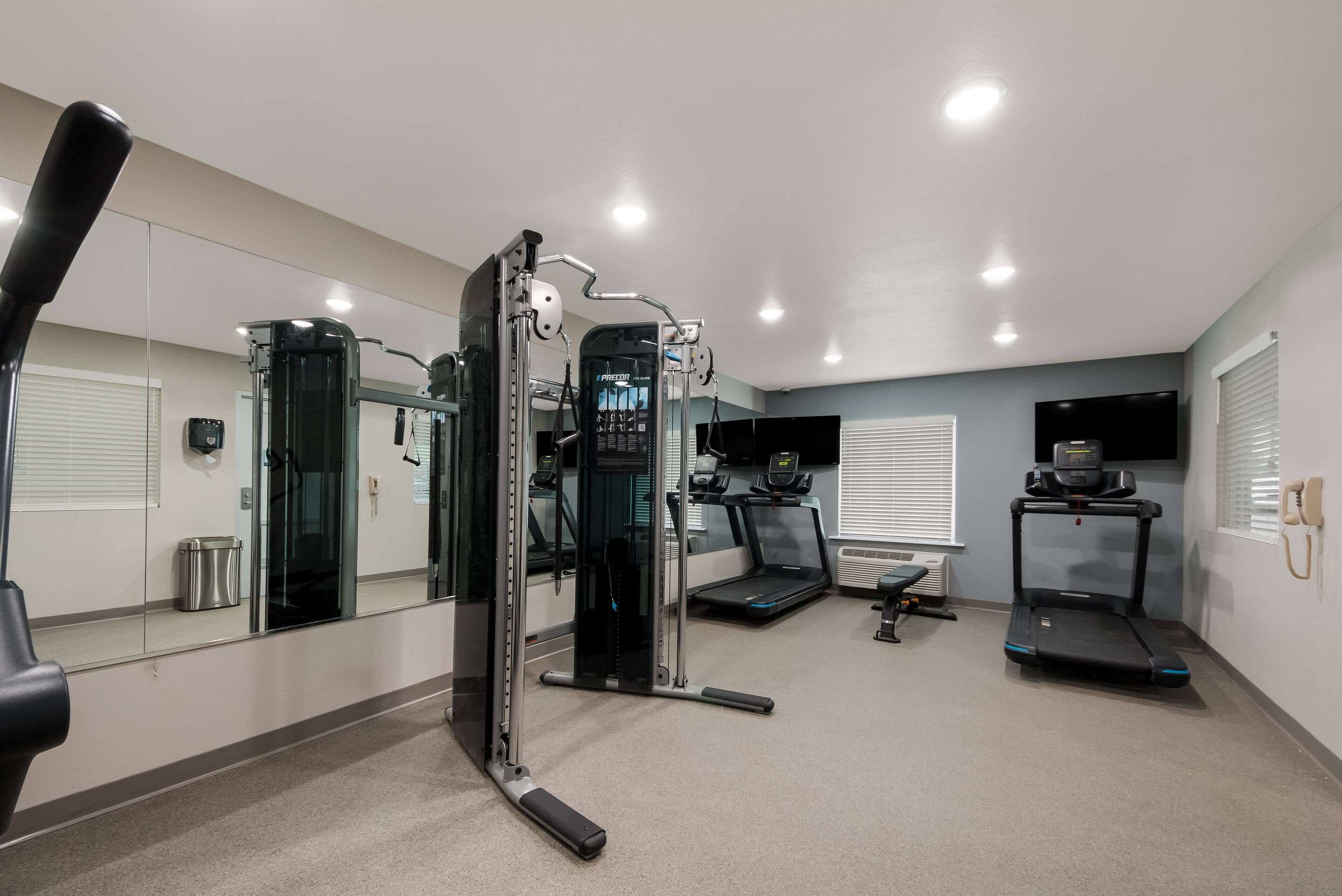 Exercise room | WoodSpring Suites San Antonio UTSA - Medical Center