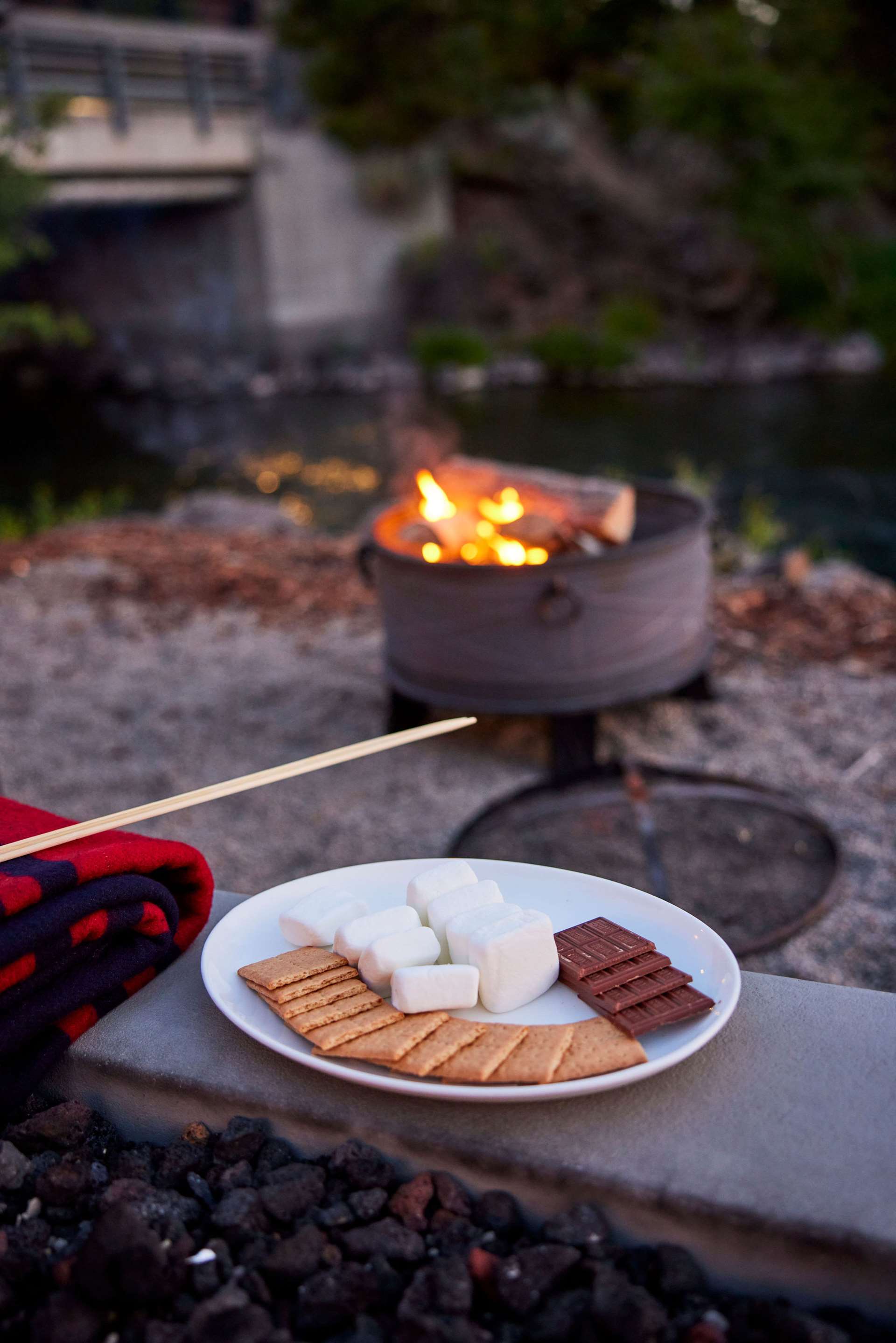 Riverhouse Smores by Fire