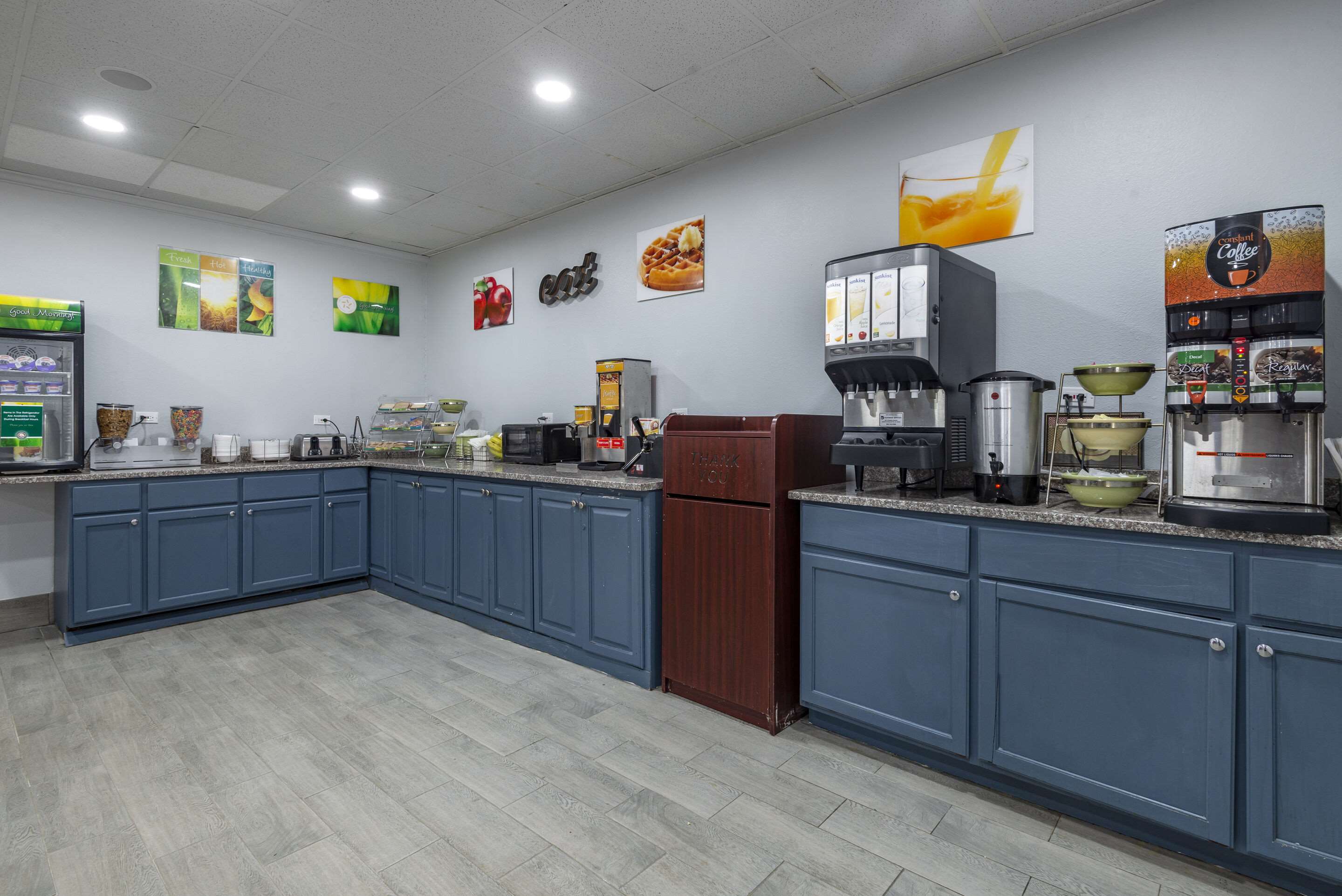 Breakfast counter