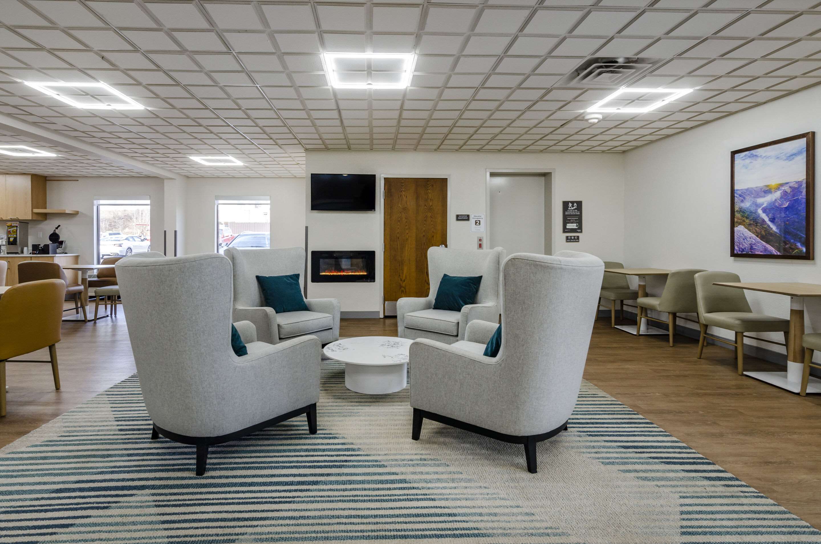 Hotel lobby