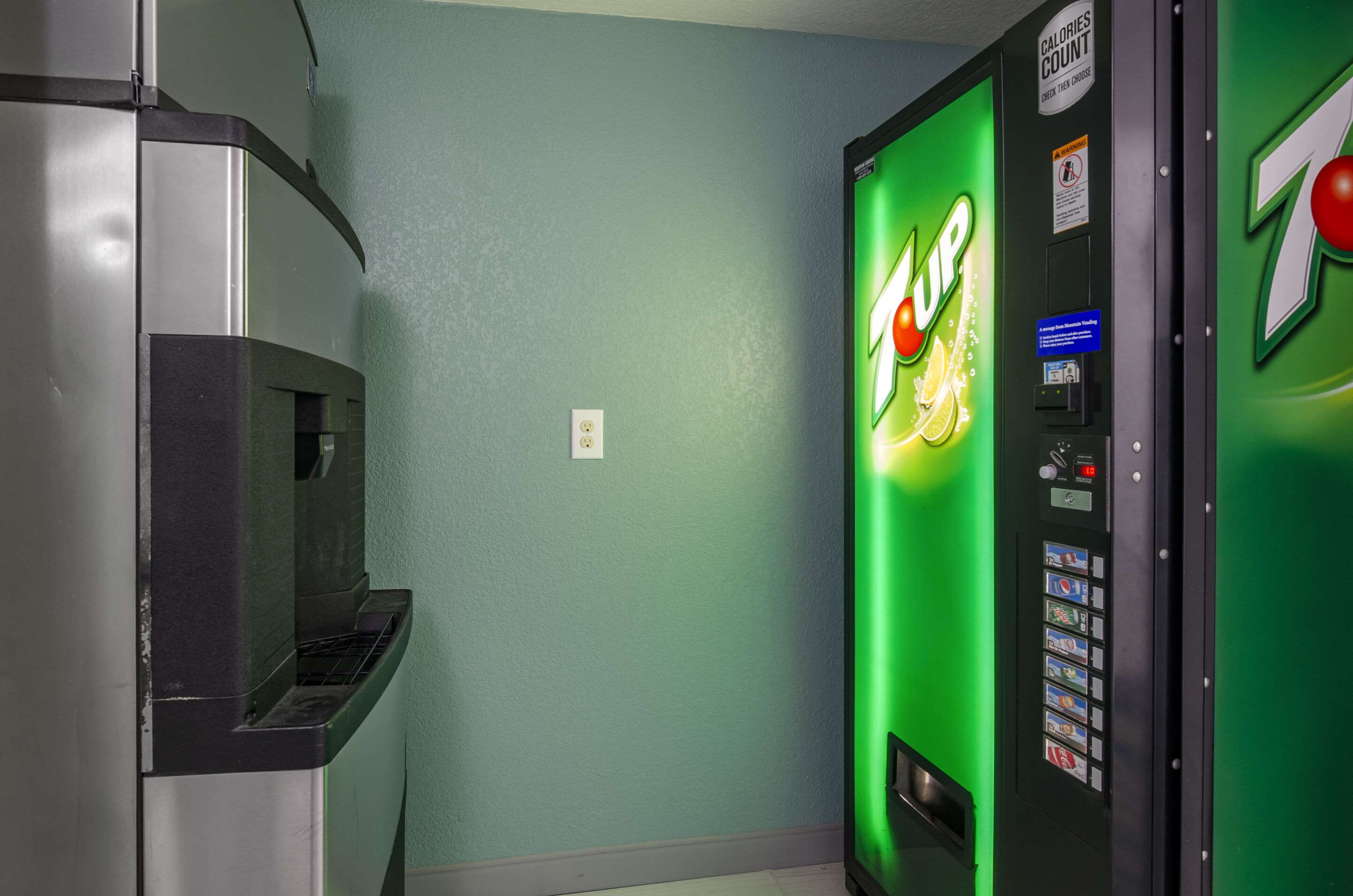 Hotel vending area