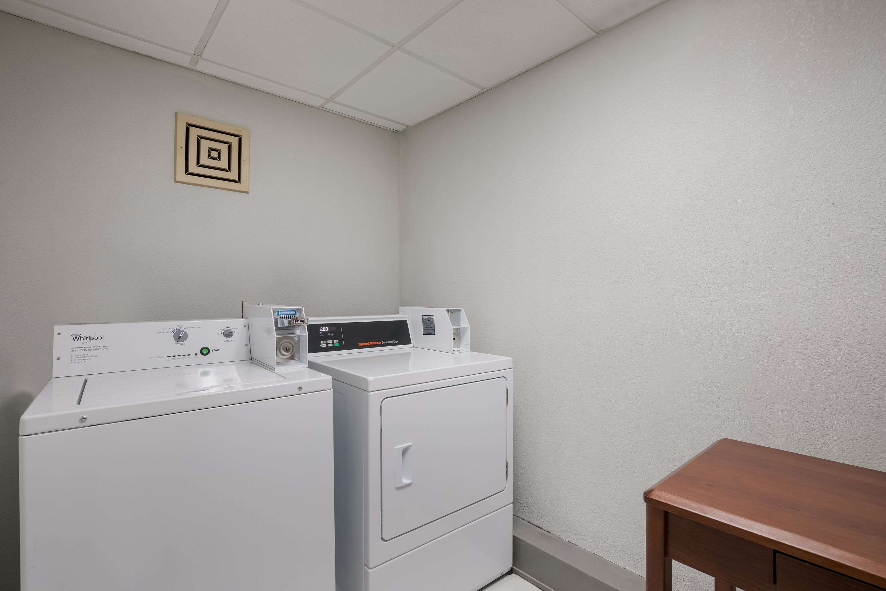 Guest laundry facilities