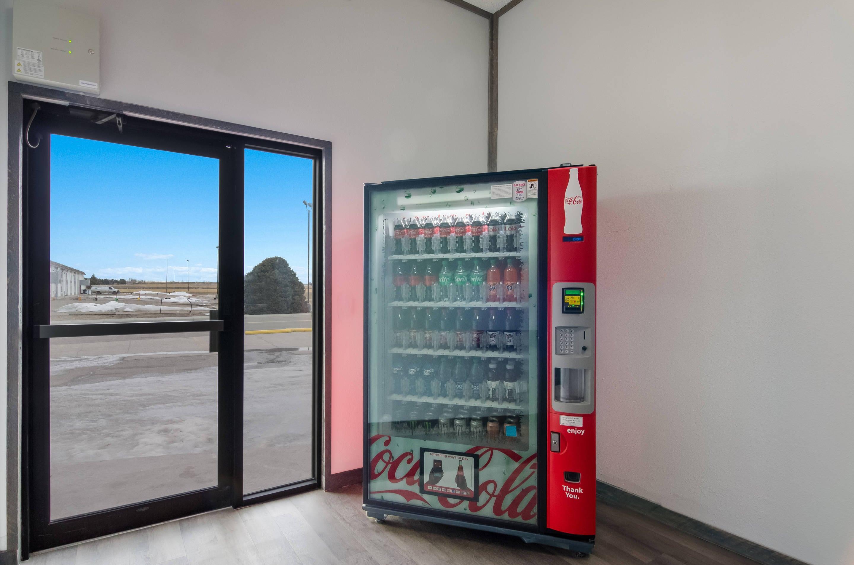 Hotel vending area