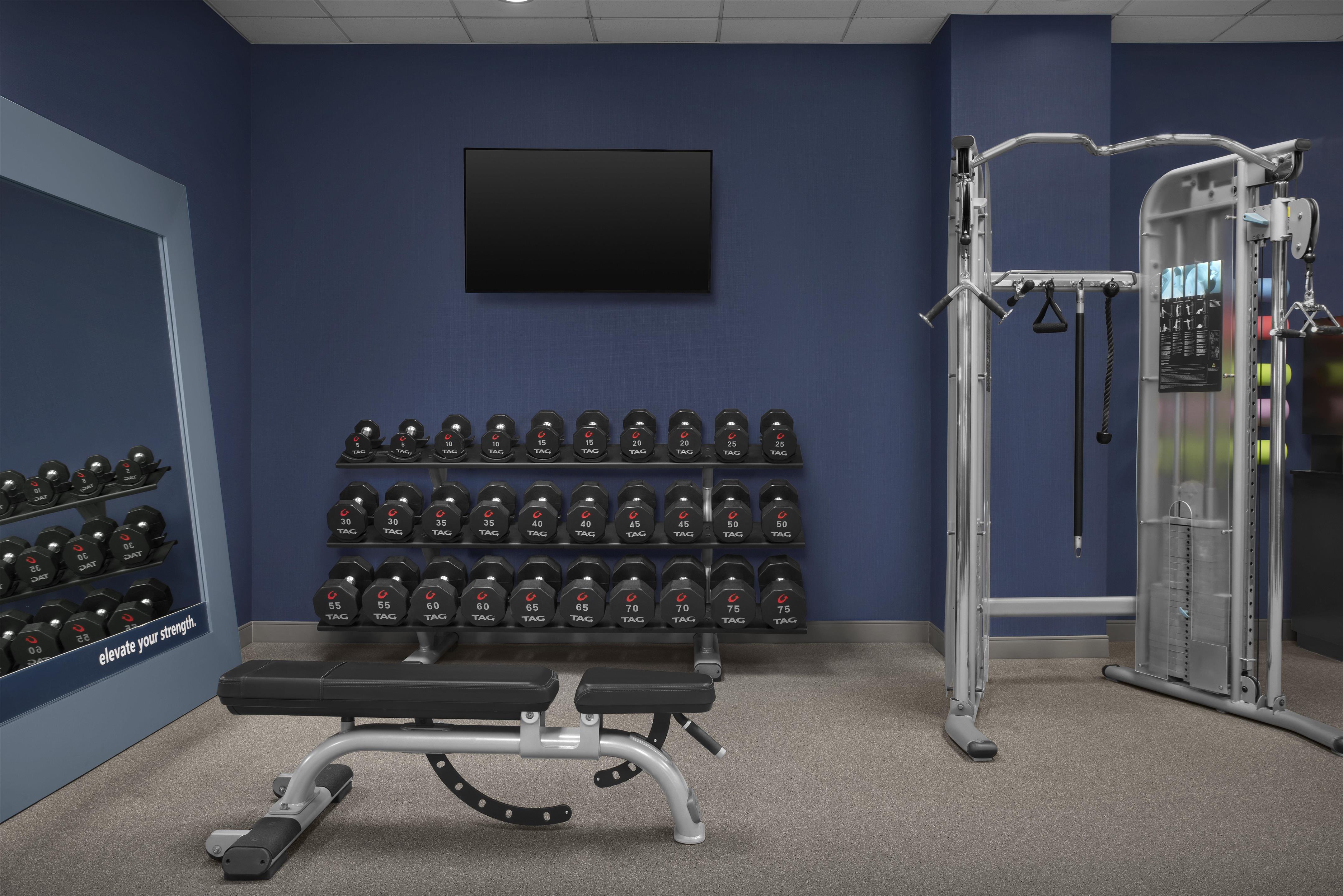 Health club fitness center gym | Hampton Inn Ft. Lauderdale/Downtown Las Olas Area