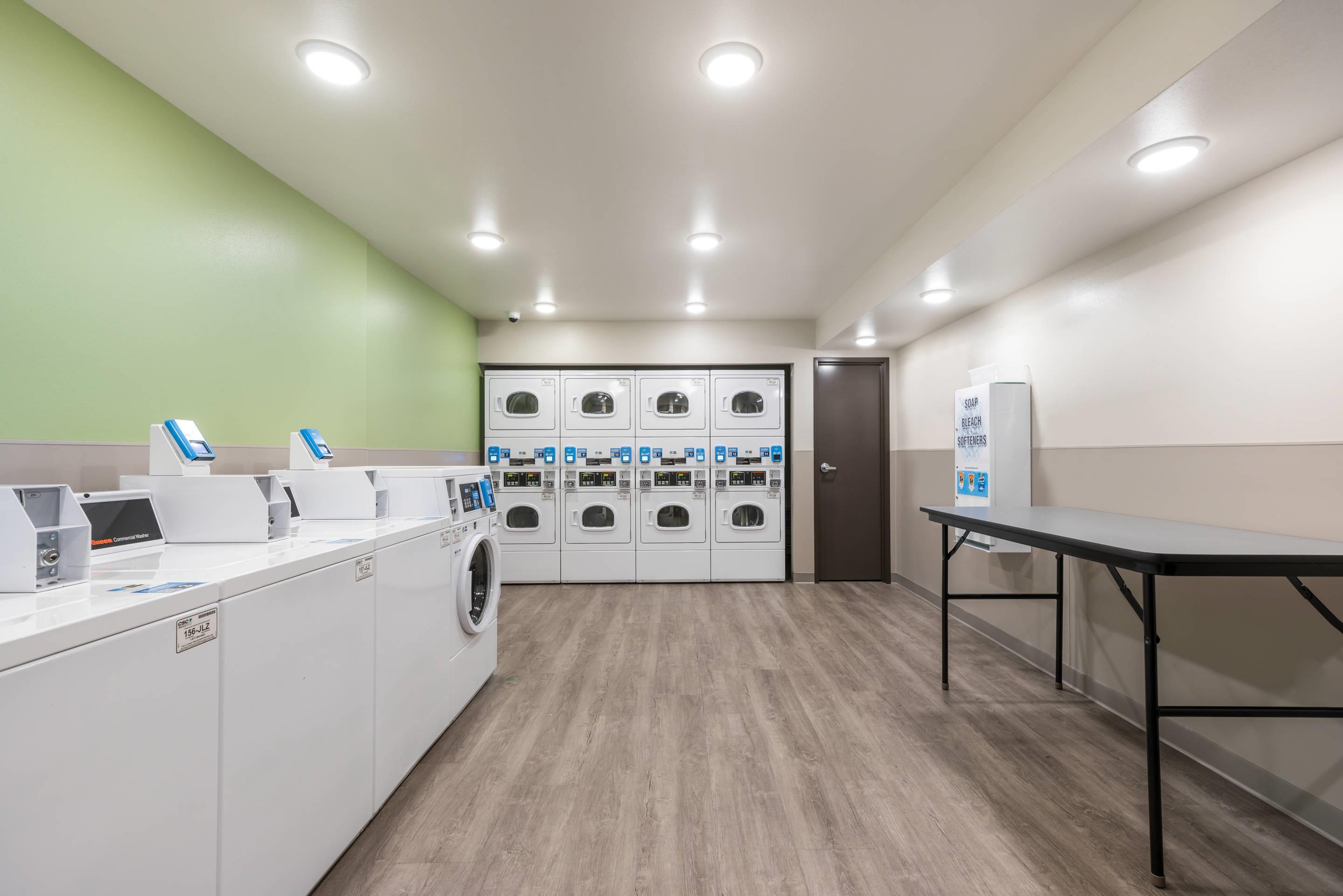 Guest laundry facilities