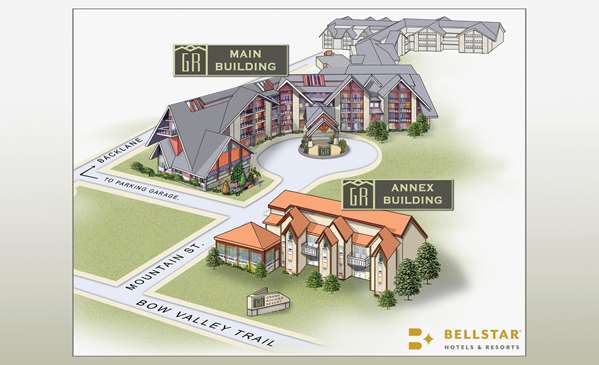 Map - Grande Rockies Resort Canmore
