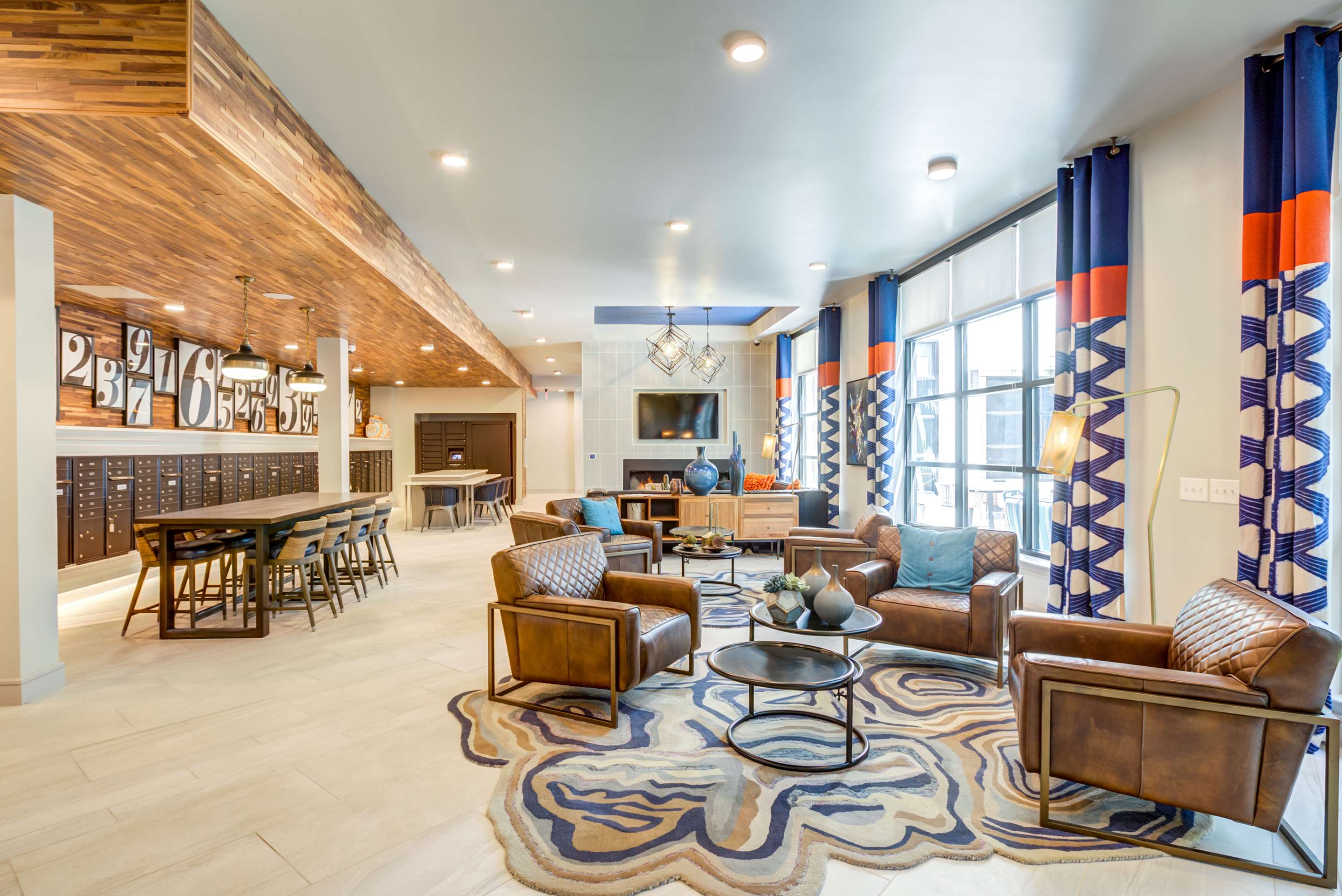 Lobby | Sentral East Austin at 1630 E. Sixth
