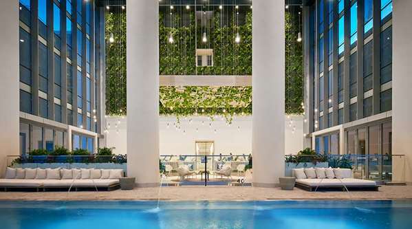 Pool - Sentral Apartments Michigan Avenue Chicago