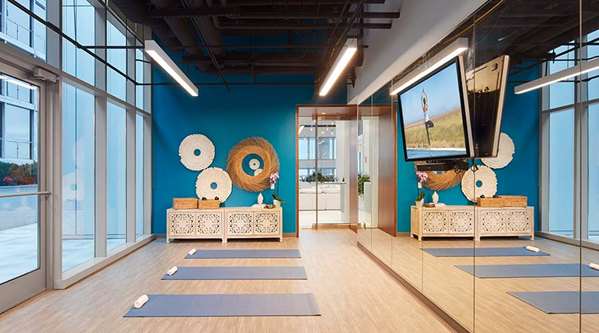 Fitness/ Exercise Room - Sentral Apartments Michigan Avenue Chicago