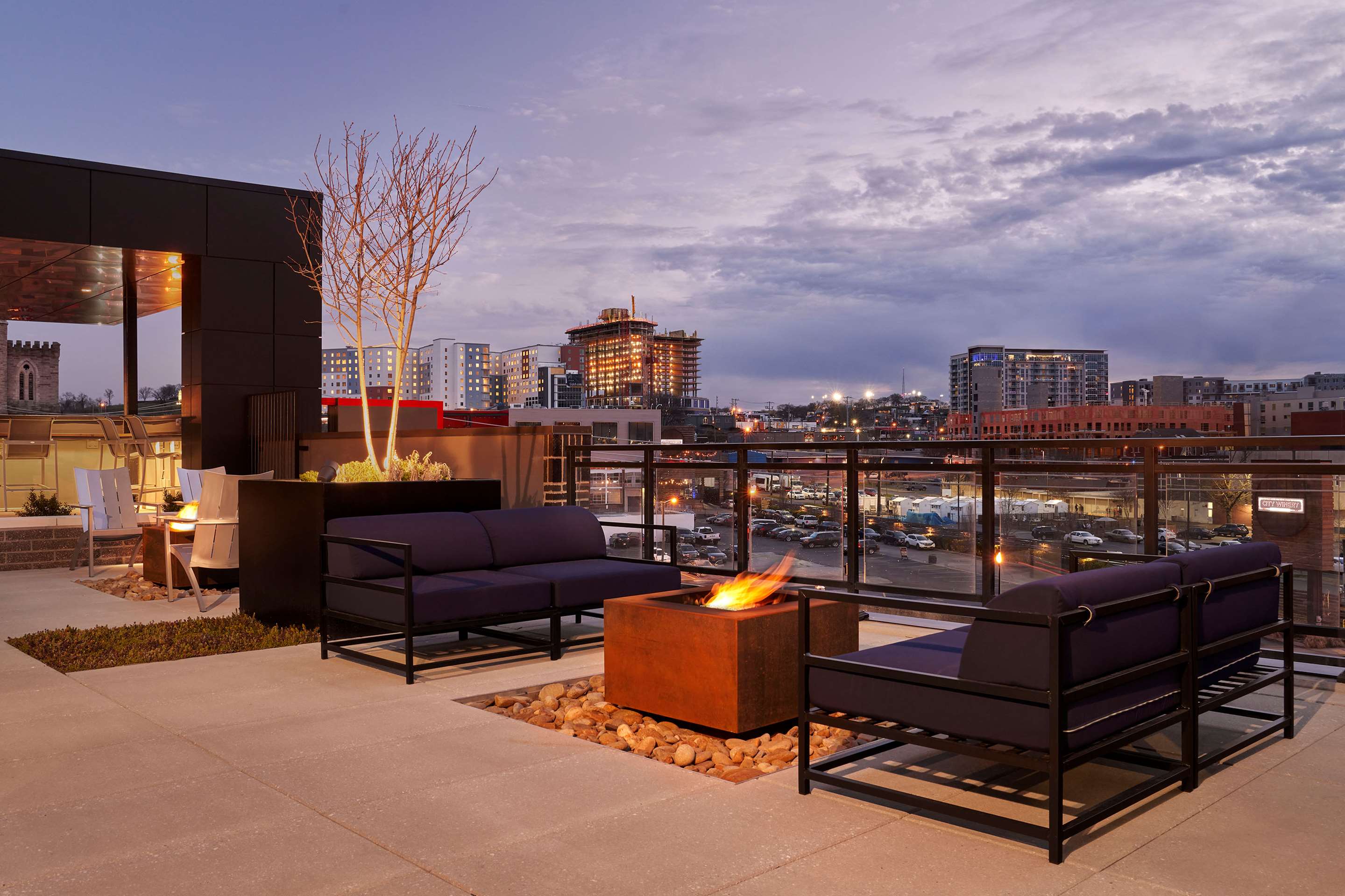 Outdoor Fire Pit | Sentral Sobro