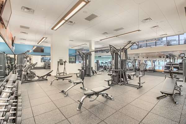 Fitness/ Exercise Room - Sentral Union Station Apartments Denver - I-25, Exit 212