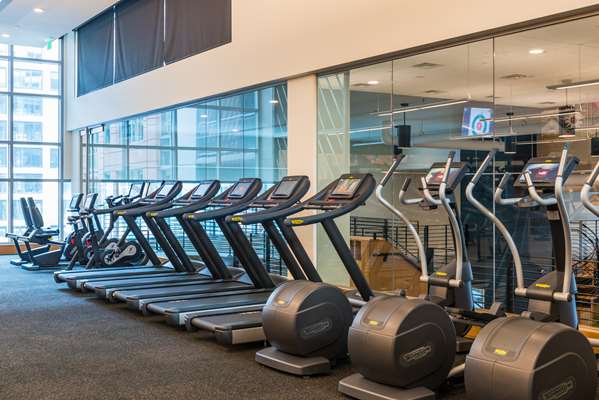 Fitness/ Exercise Room - Sentral Union Station Apartments Denver - I-25, Exit 212