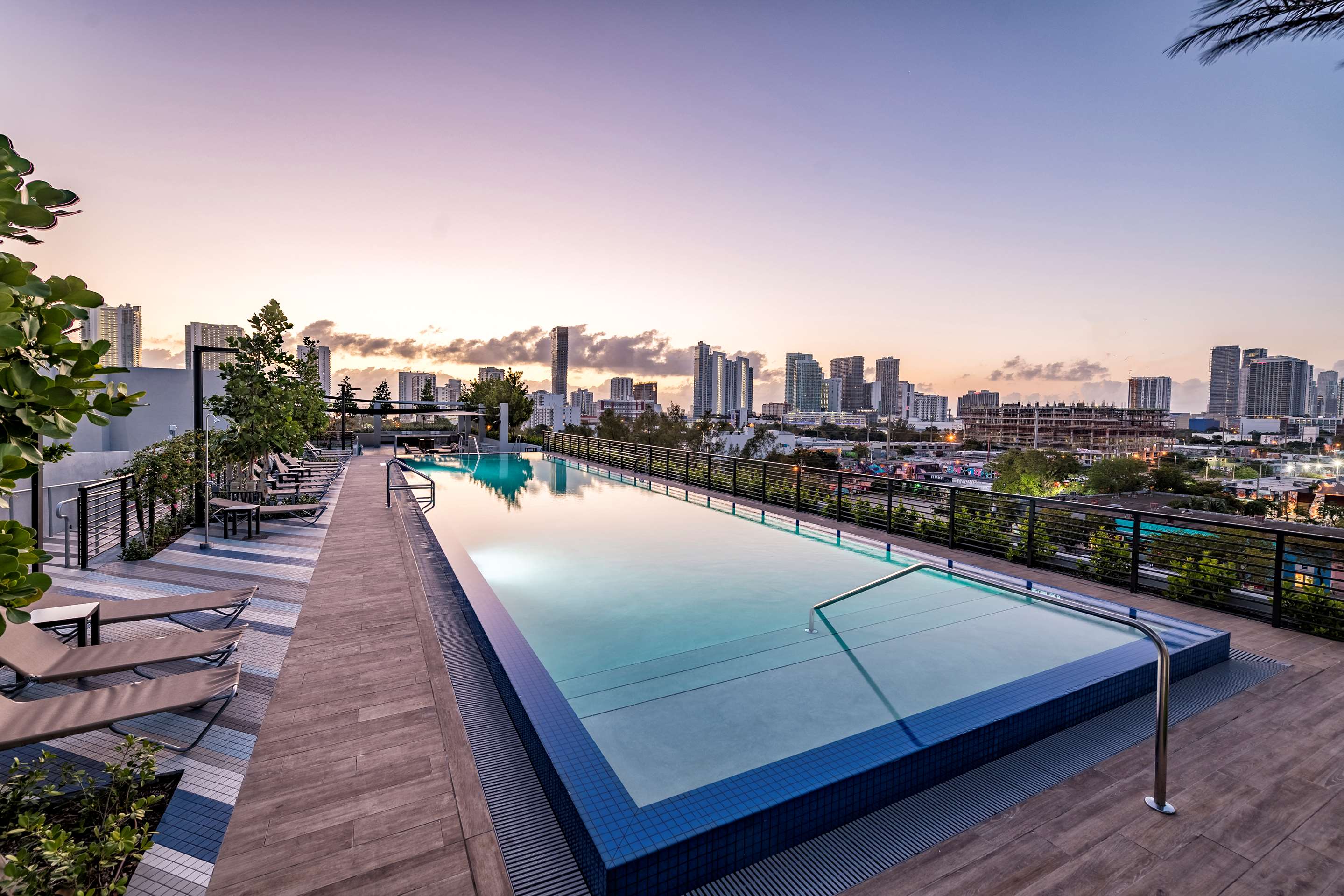 Resort-Style Pool and Sundeck | Sentral Wynwood