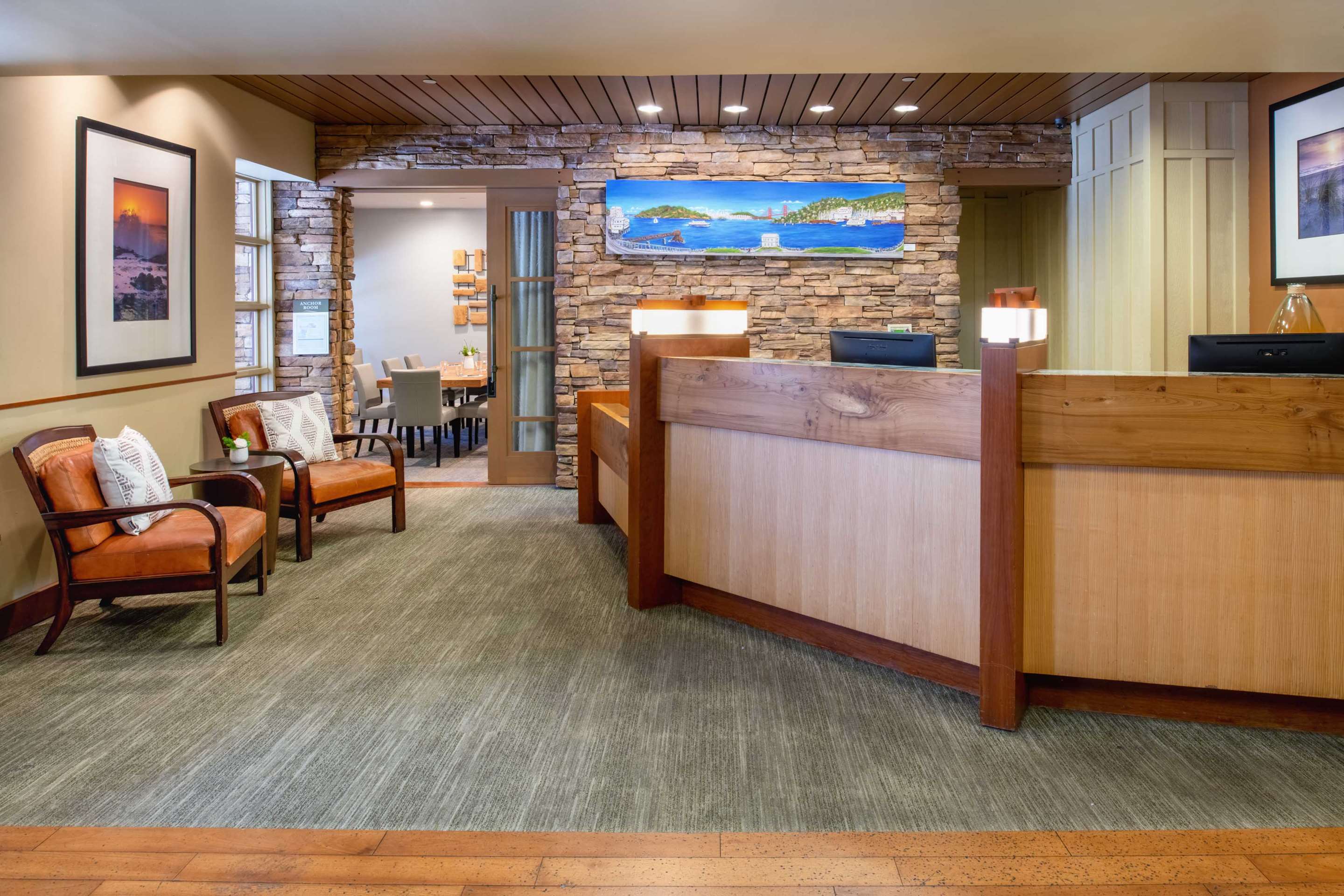 Lodge At Tiburon Public Lobby Front Desk | The Lodge At Tiburon