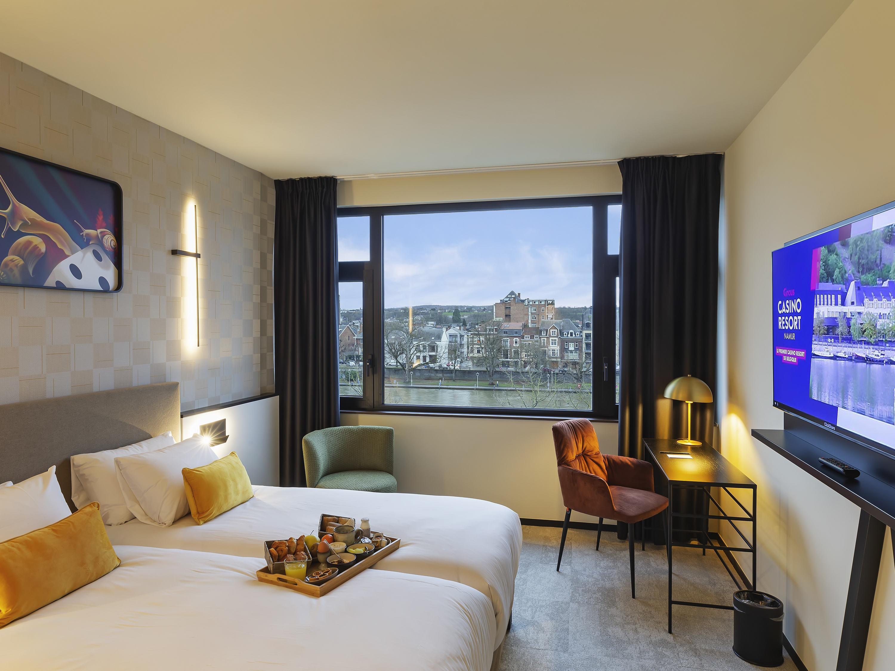 Mercure Namur Hotel Room Type - Classic King Room with River View Mercure Namur Hotel Room Type - Classic King Room with River View