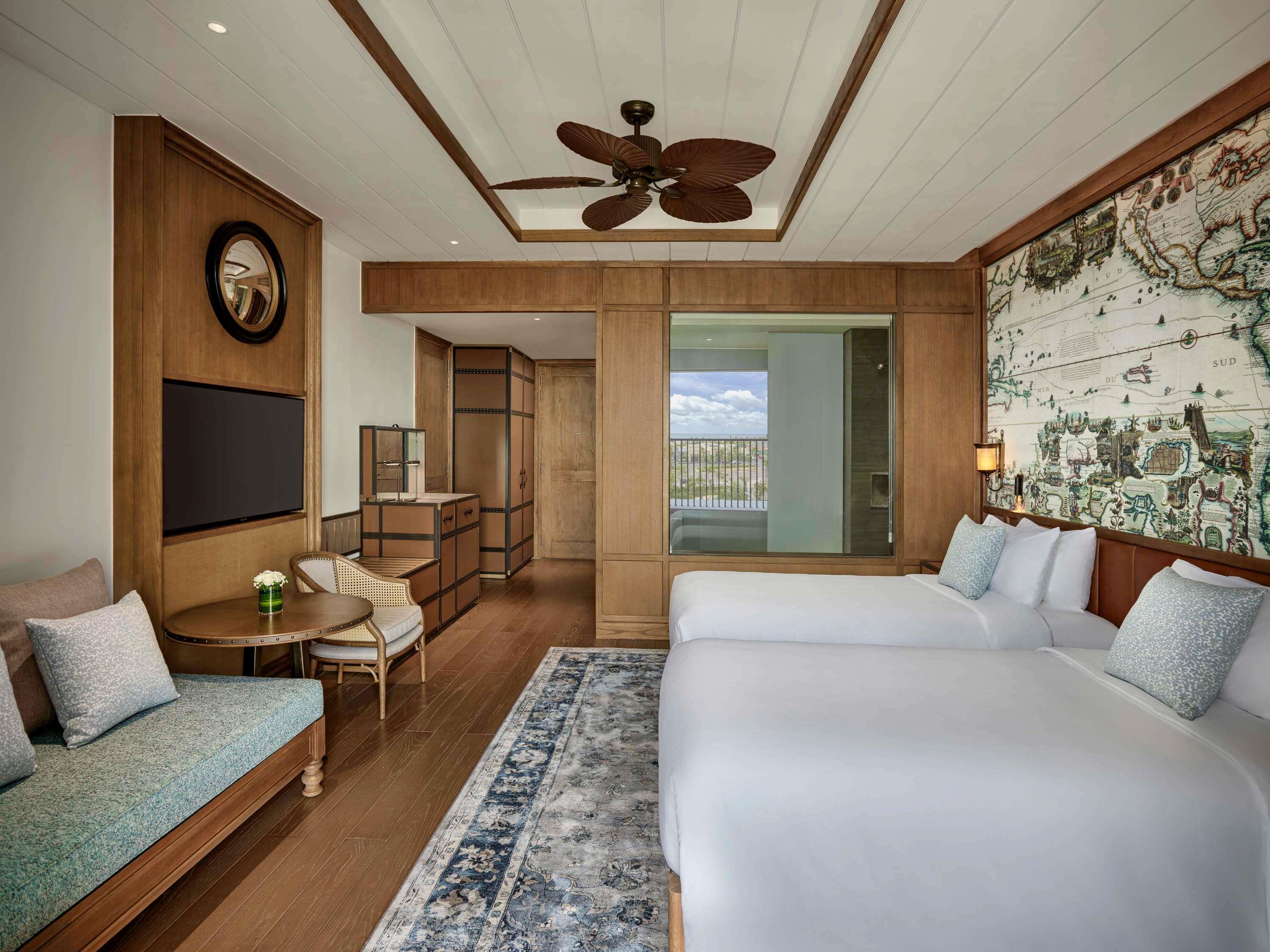 M Room Type - Deluxe Twin Room with Seaview