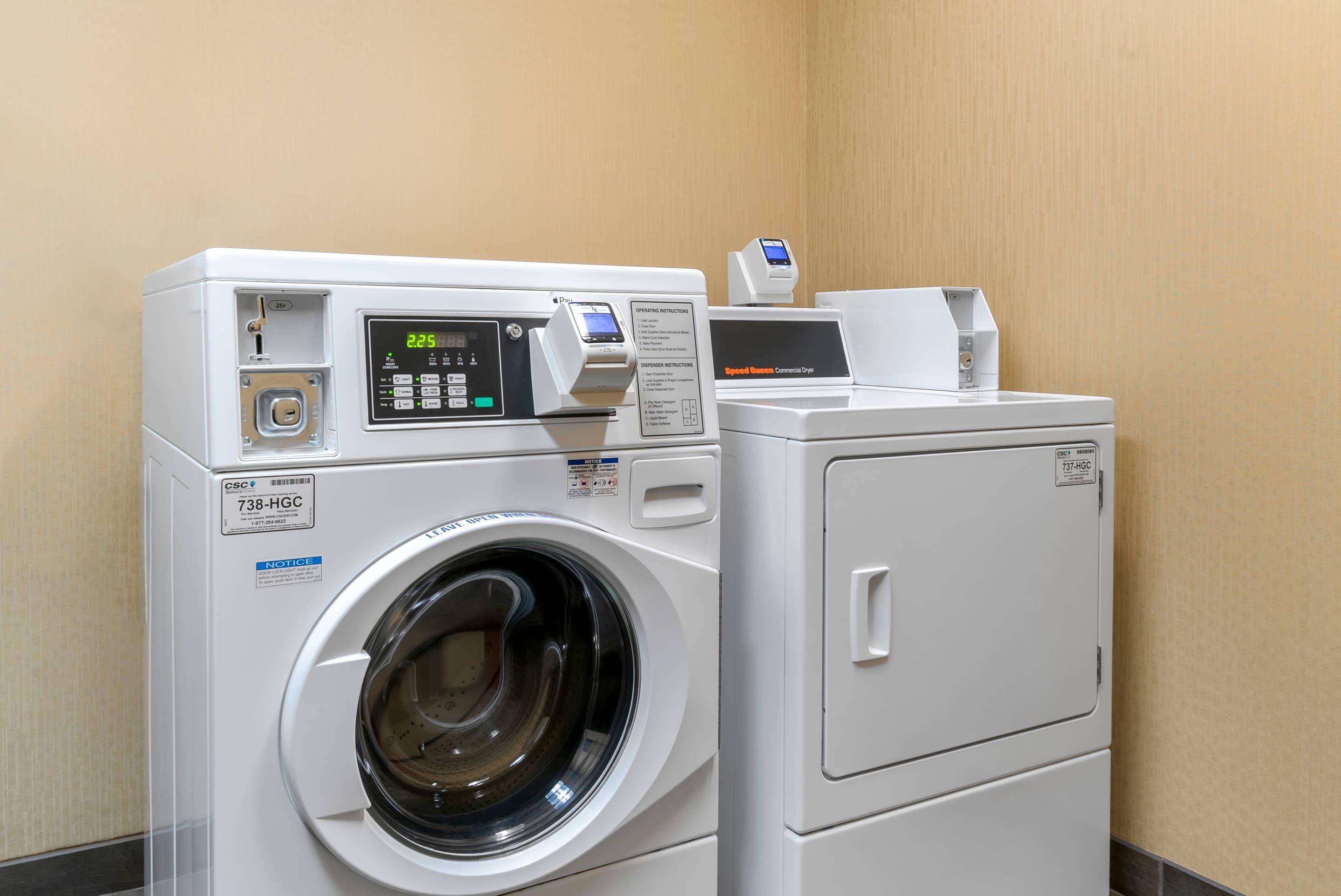 Guest laundry facilities