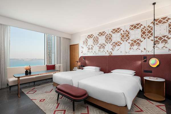 2 Twin Beds Sea View