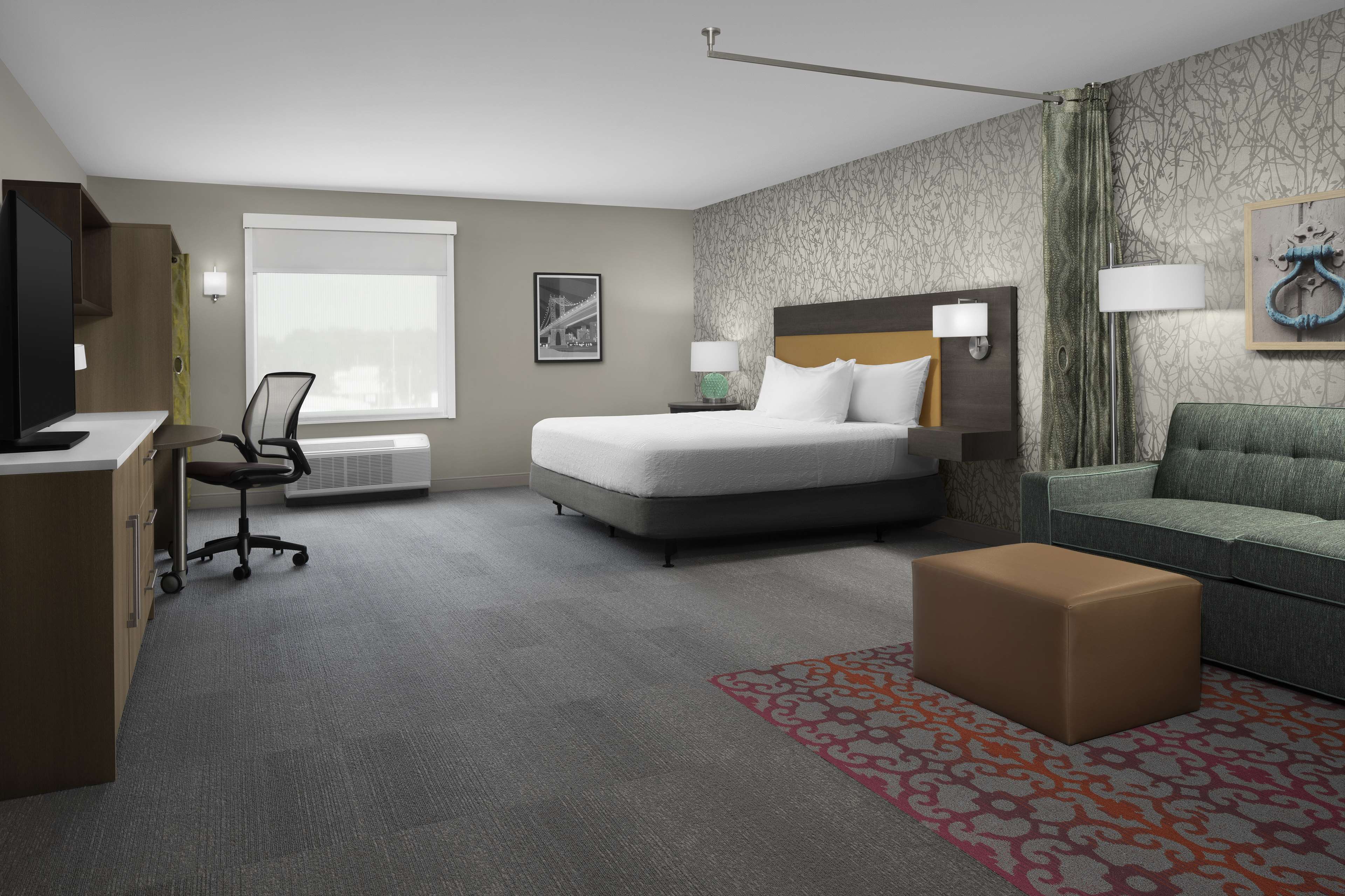 Home2 Suites by Hilton Poughkeepsie Room Type - 1KG HEARING ACC STUDIO STE