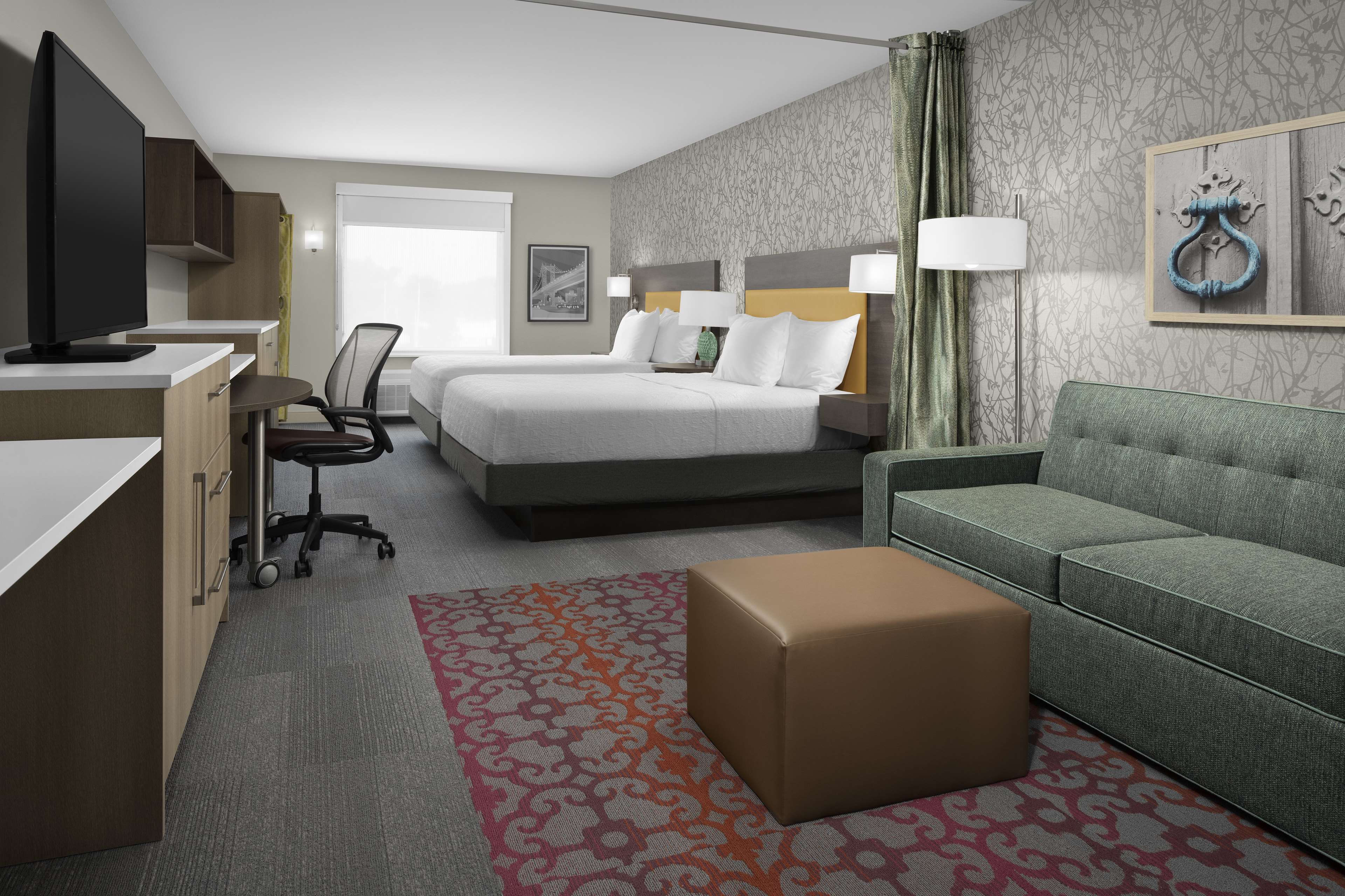 Home2 Suites by Hilton Poughkeepsie Room Type - 2QN HEARING ACC STUDIO