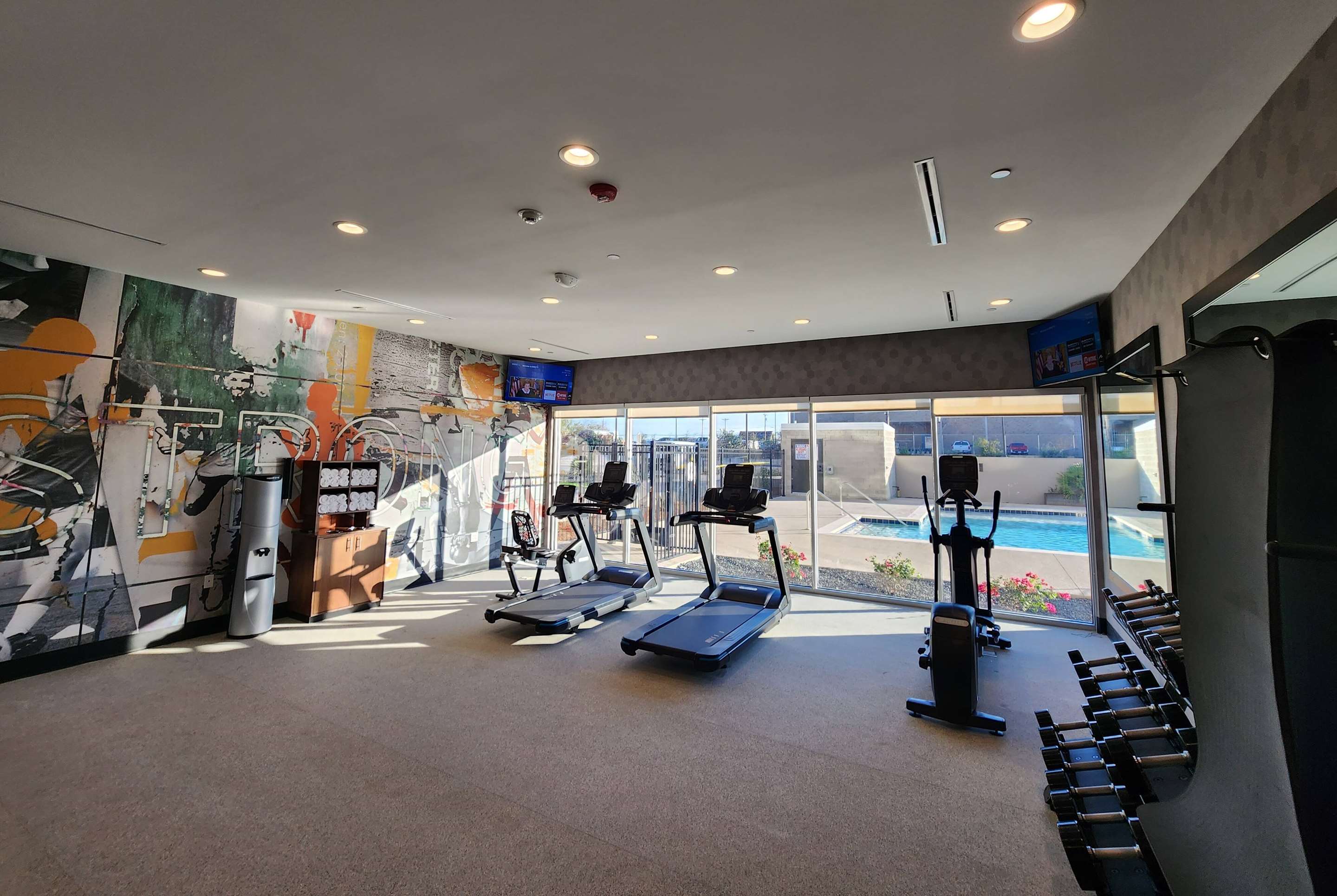 Health club fitness center gym