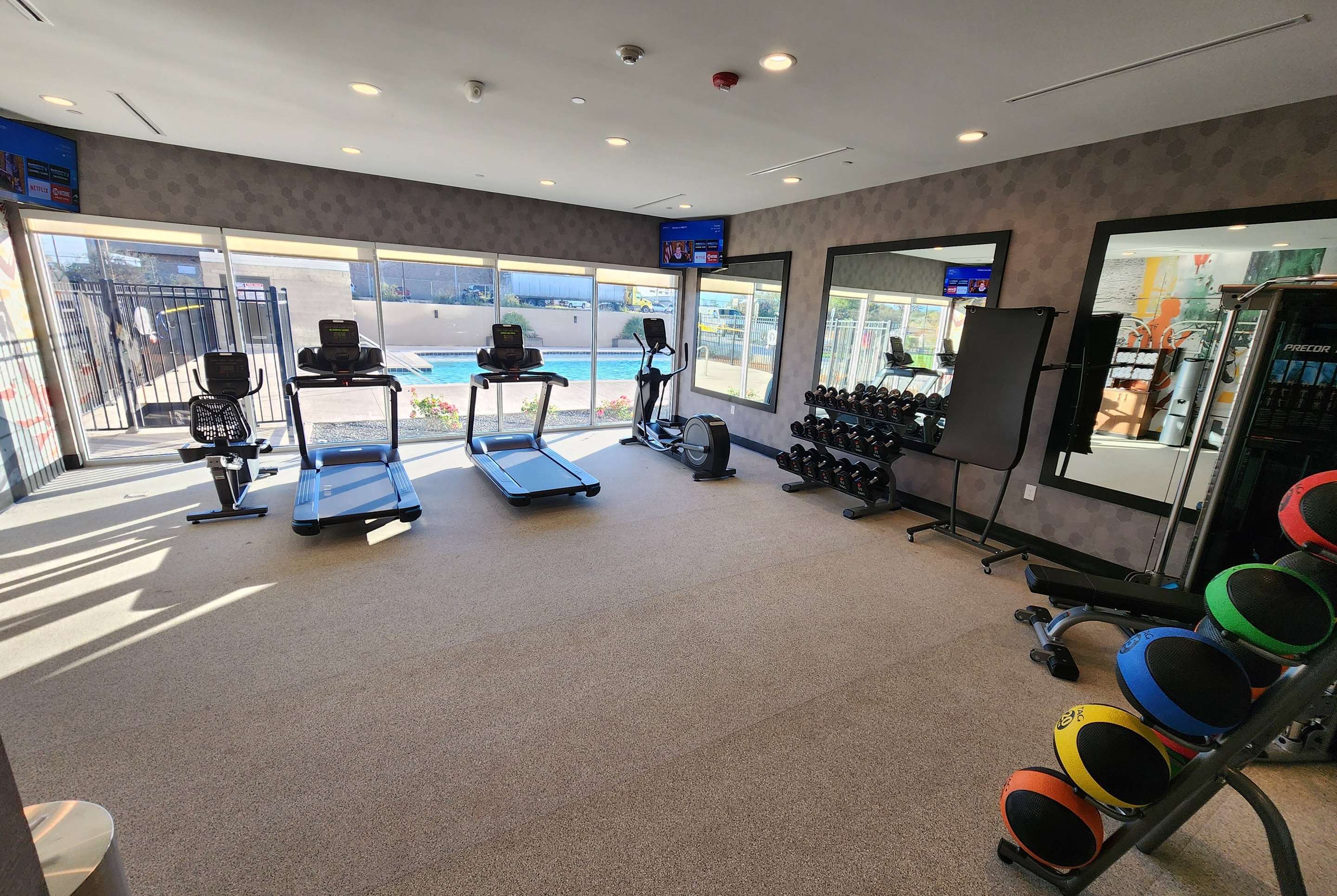 Health club fitness center gym