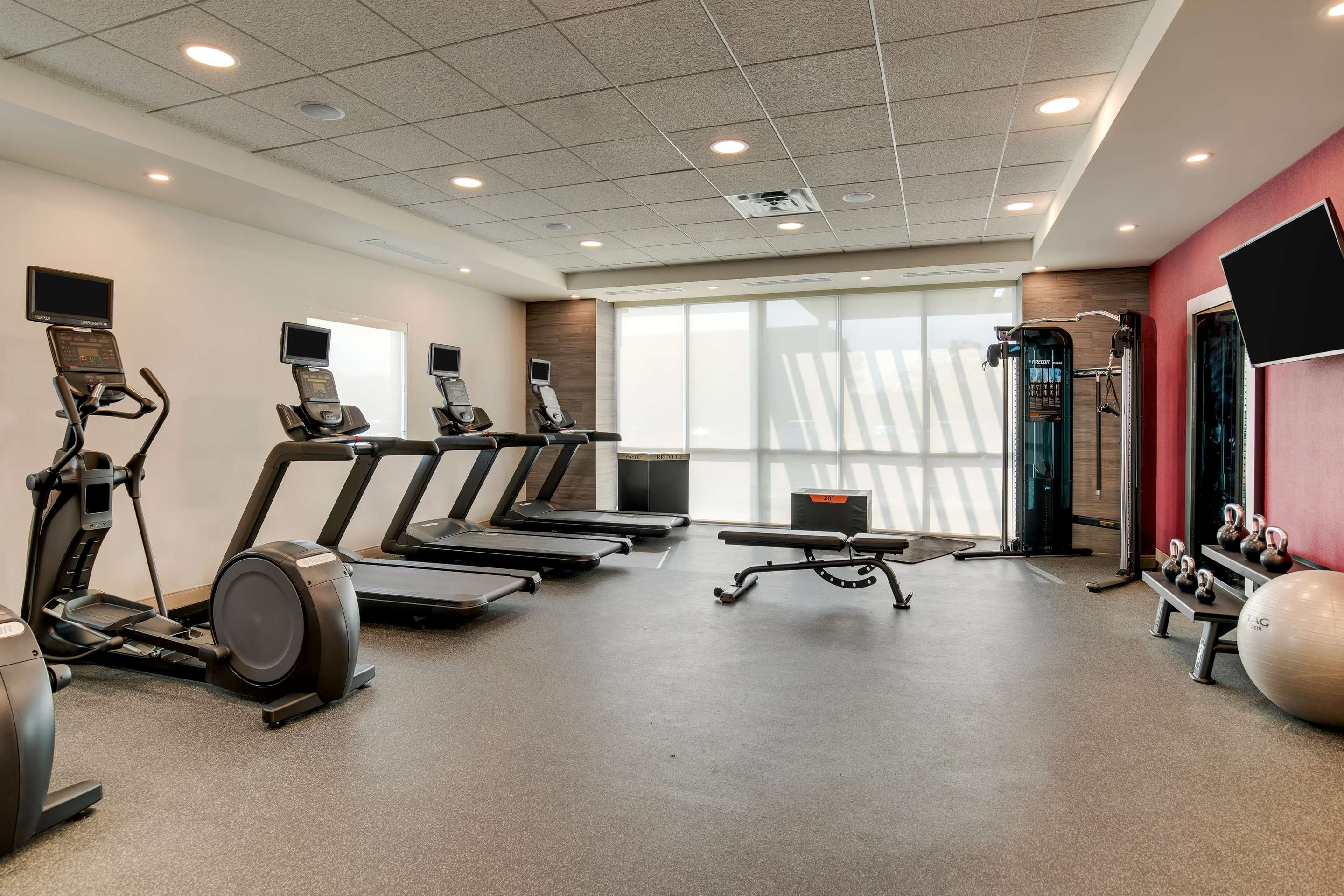 Health club fitness center gym