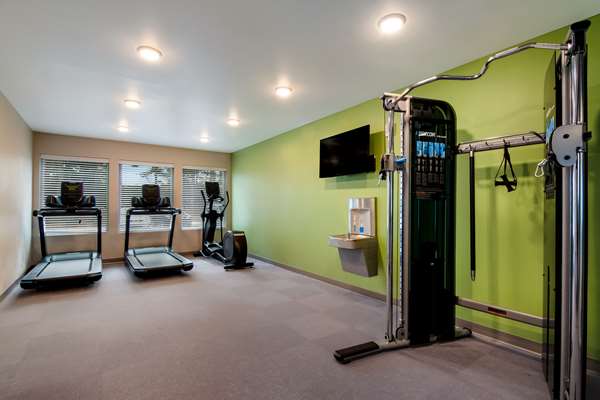 Fitness/ Exercise Room - WoodSpring Suites Morrisville