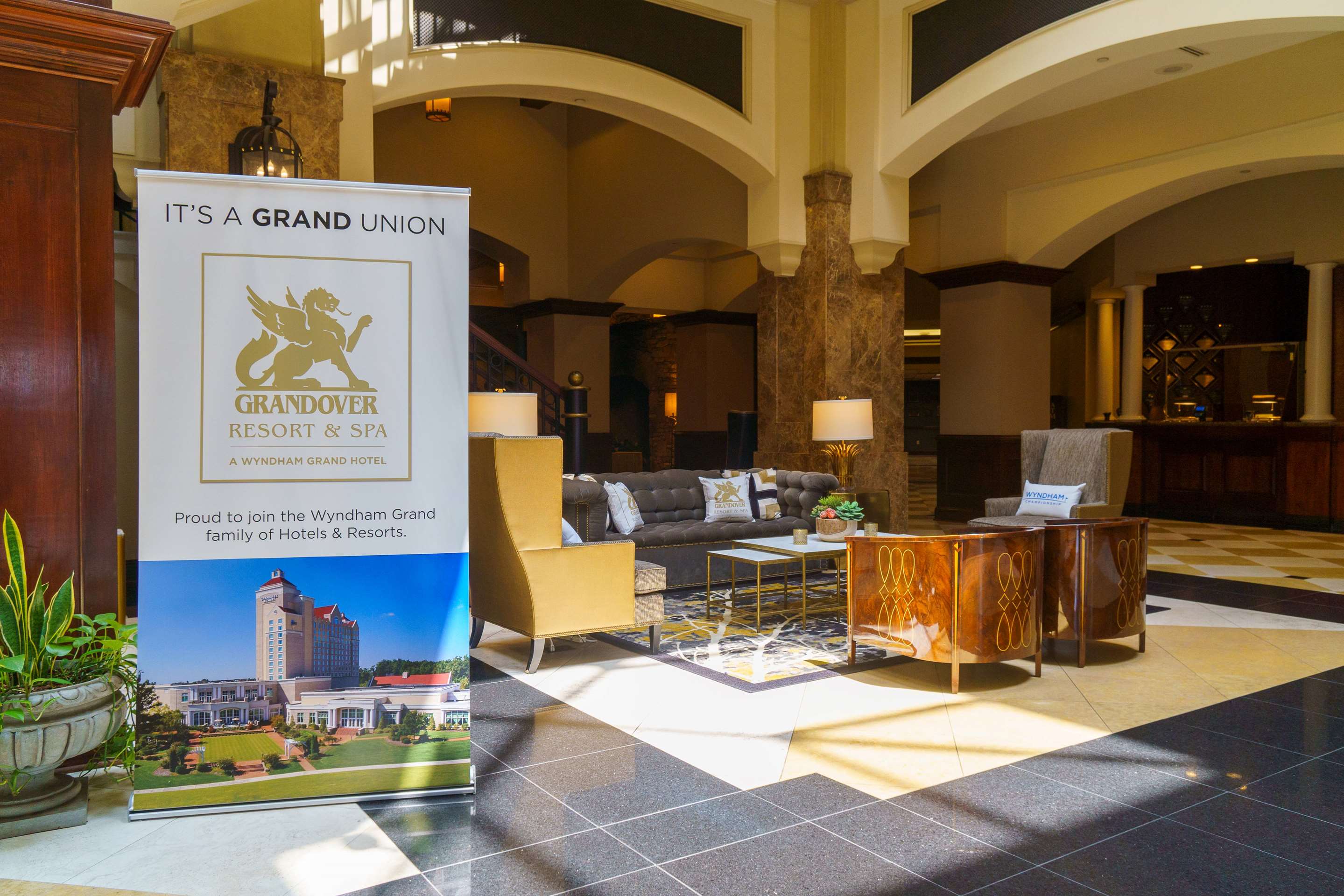 Lobby | Grandover Resort & Spa, a Wyndham Grand Hotel