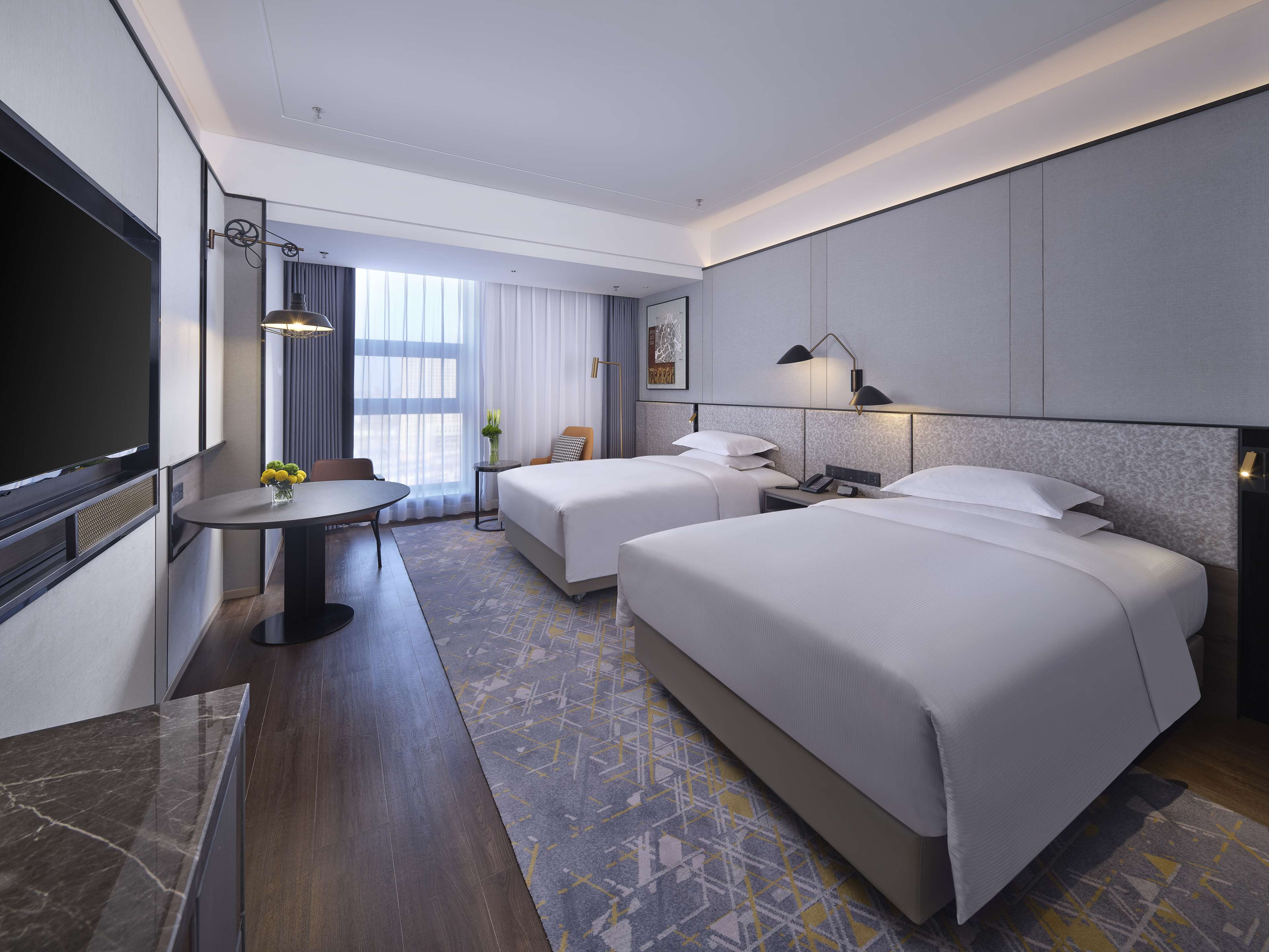 DoubleTree by Hilton Anshan Room Type - TWIN DELUXE ROOM
