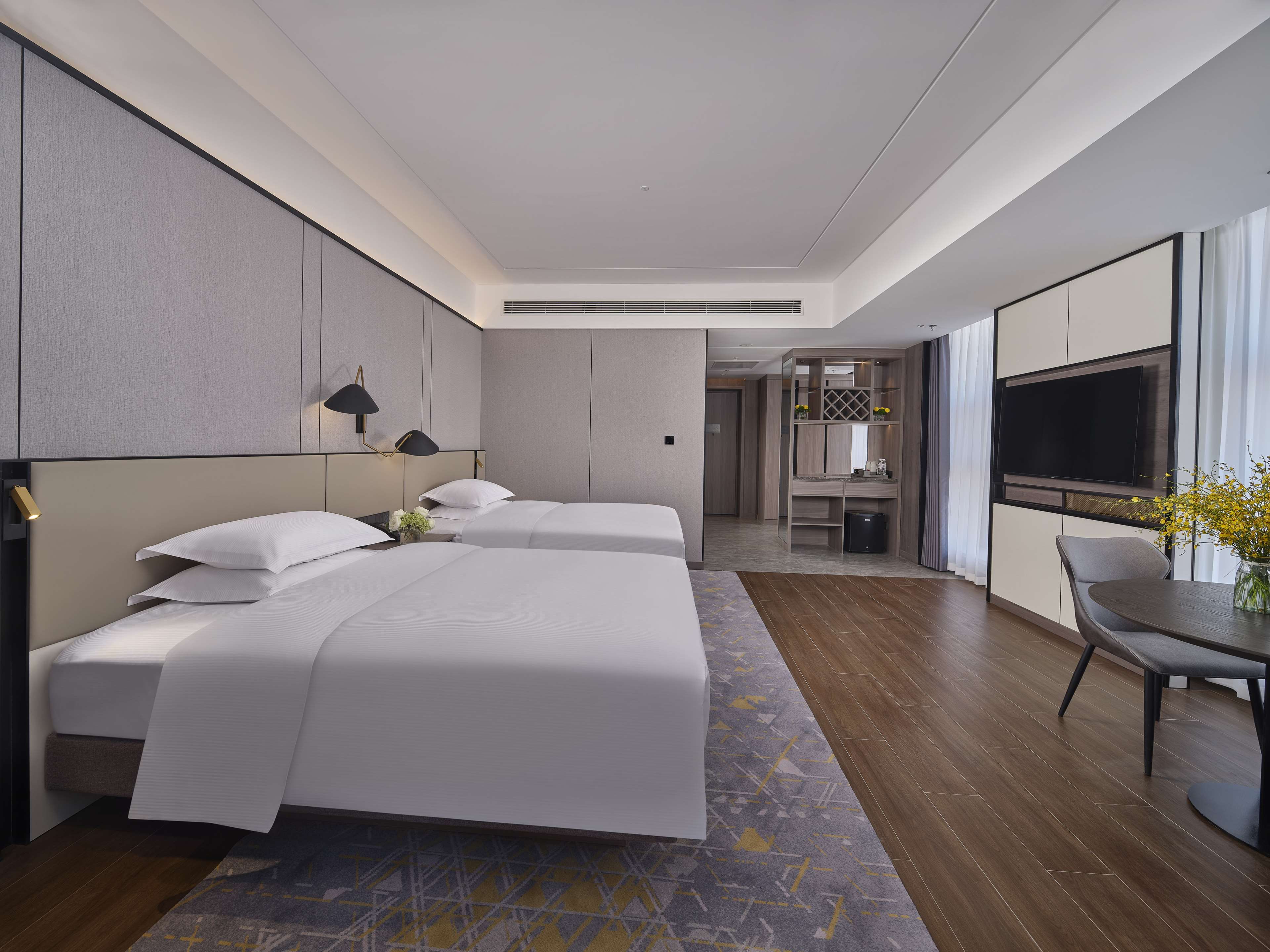 DoubleTree by Hilton Anshan Room Type - TWIN EXECUTIVE DELUXE ROOM
