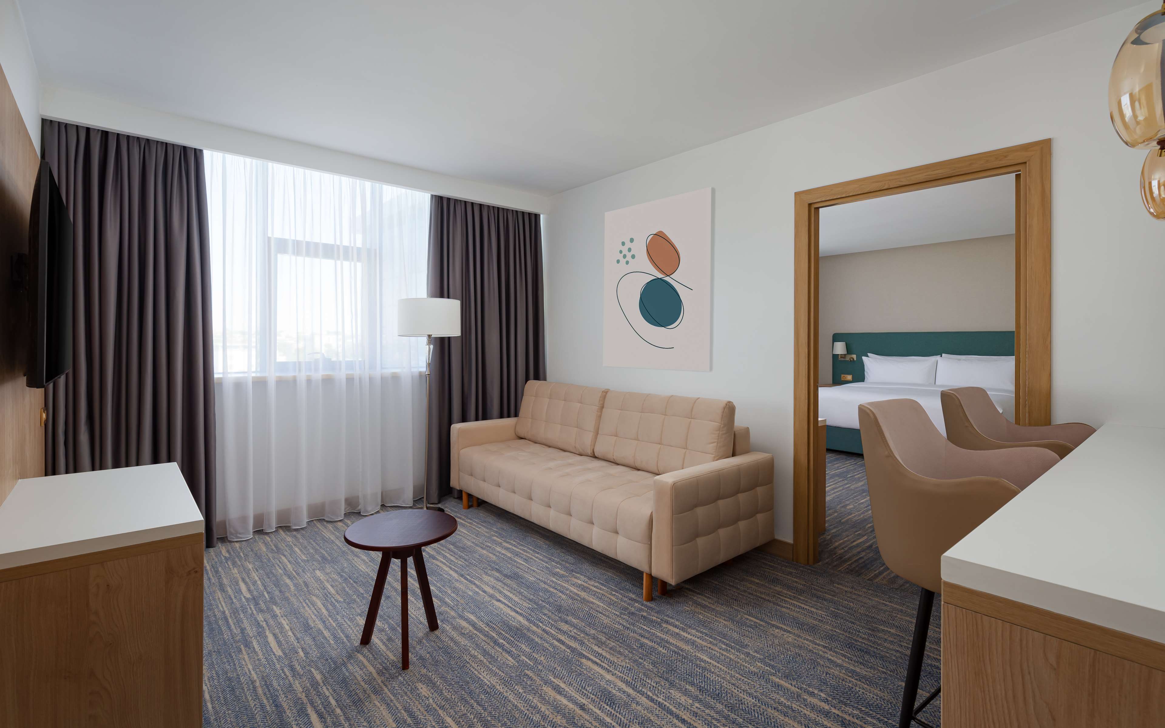 DoubleTree by Hilton Shymkent Room Type - KING ONE BEDROOM SUITE DoubleTree by Hilton Shymkent Room Type - KING ONE BEDROOM SUITE