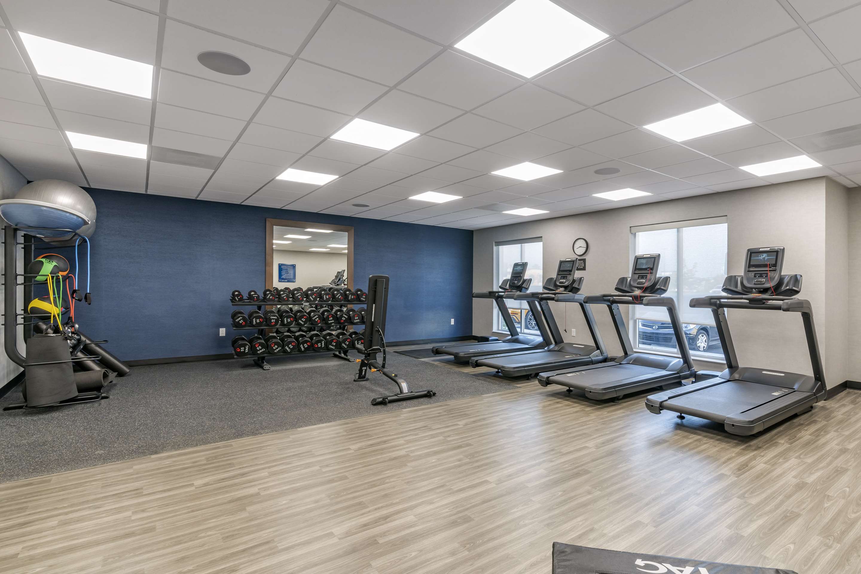 Health club fitness center gym