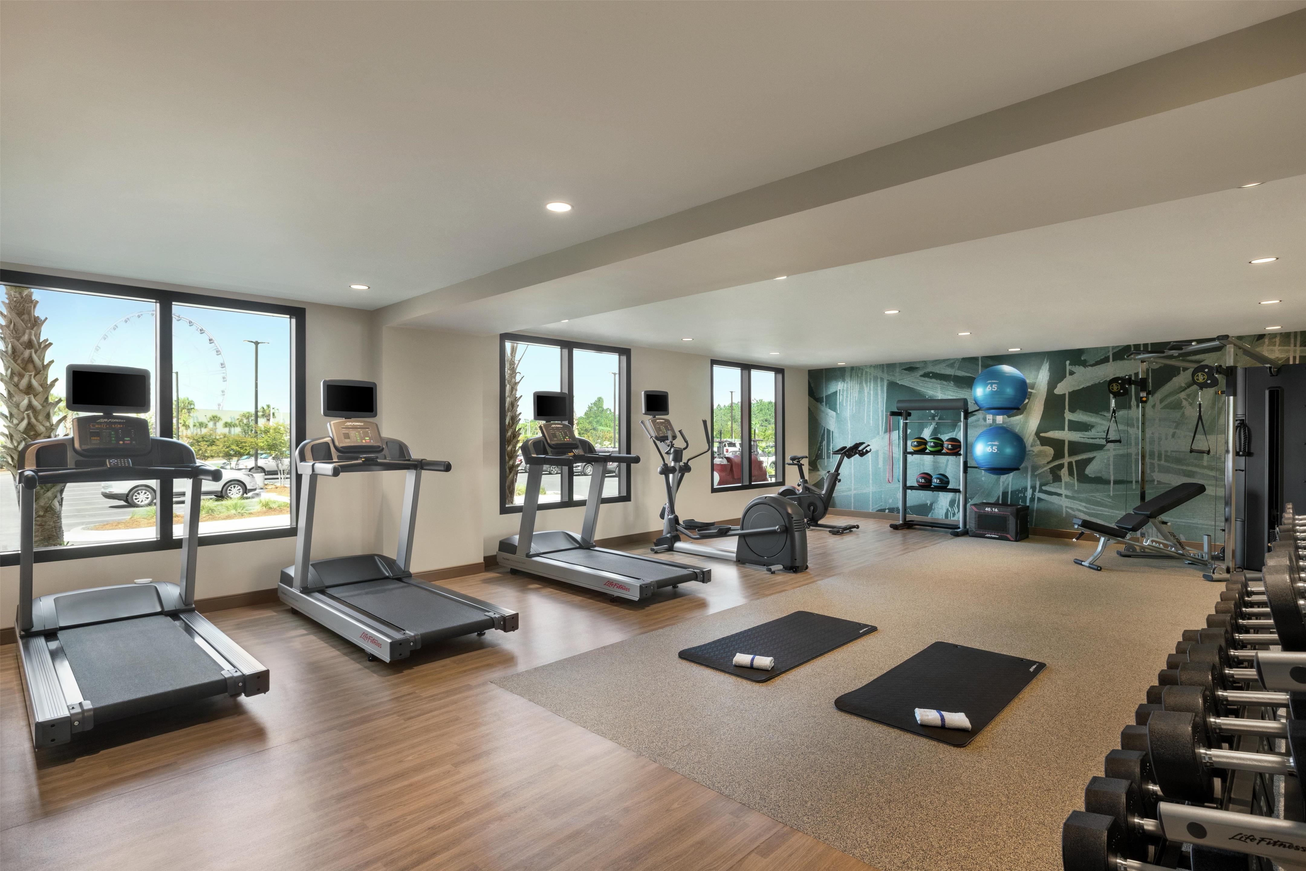 Health club fitness center gym | Embassy Suites by Hilton Panama City Beach Resort