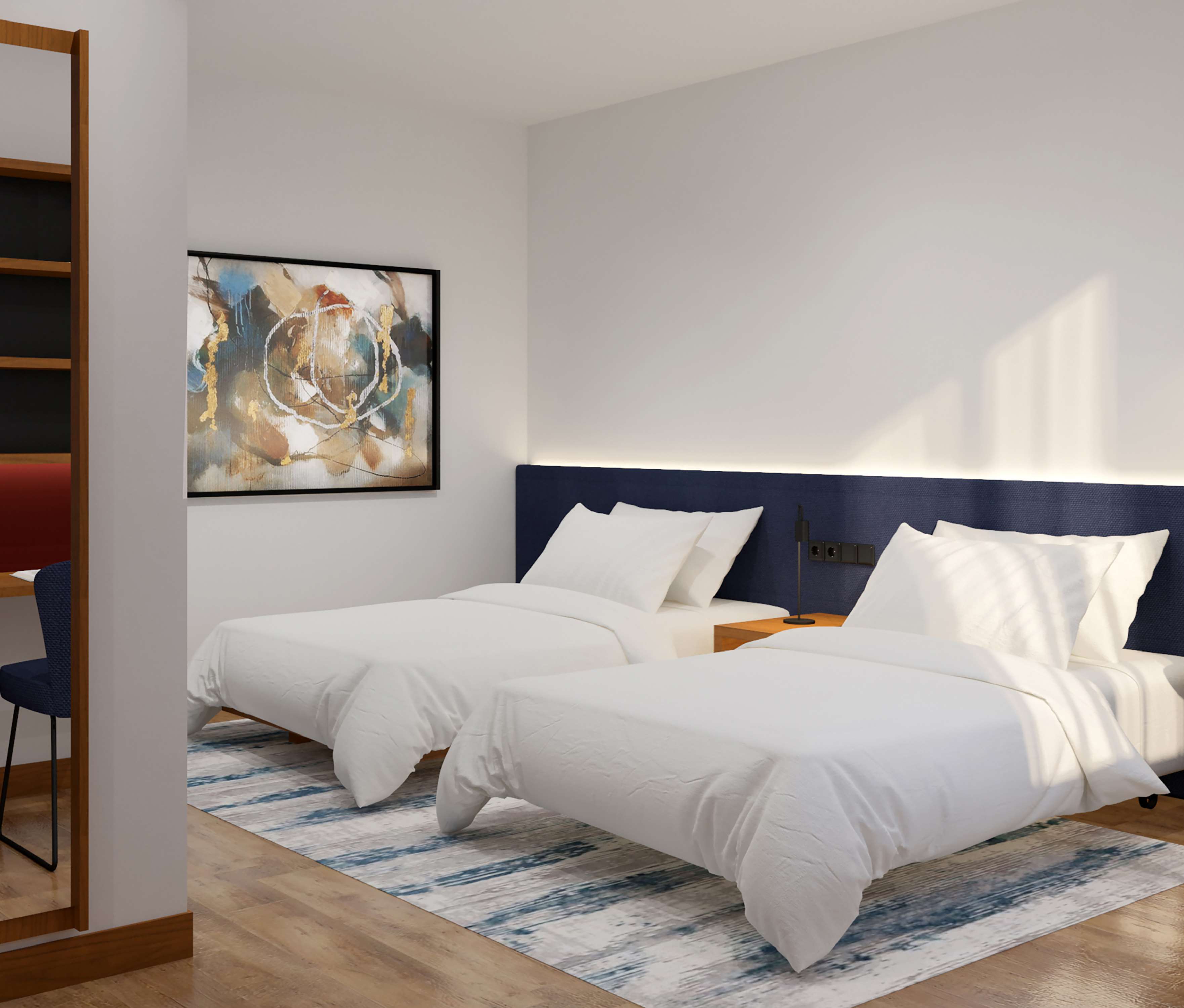 Hampton By Hilton Istanbul Arnavutkoy Room Type - TWIN ROOM WITH SOFA BED