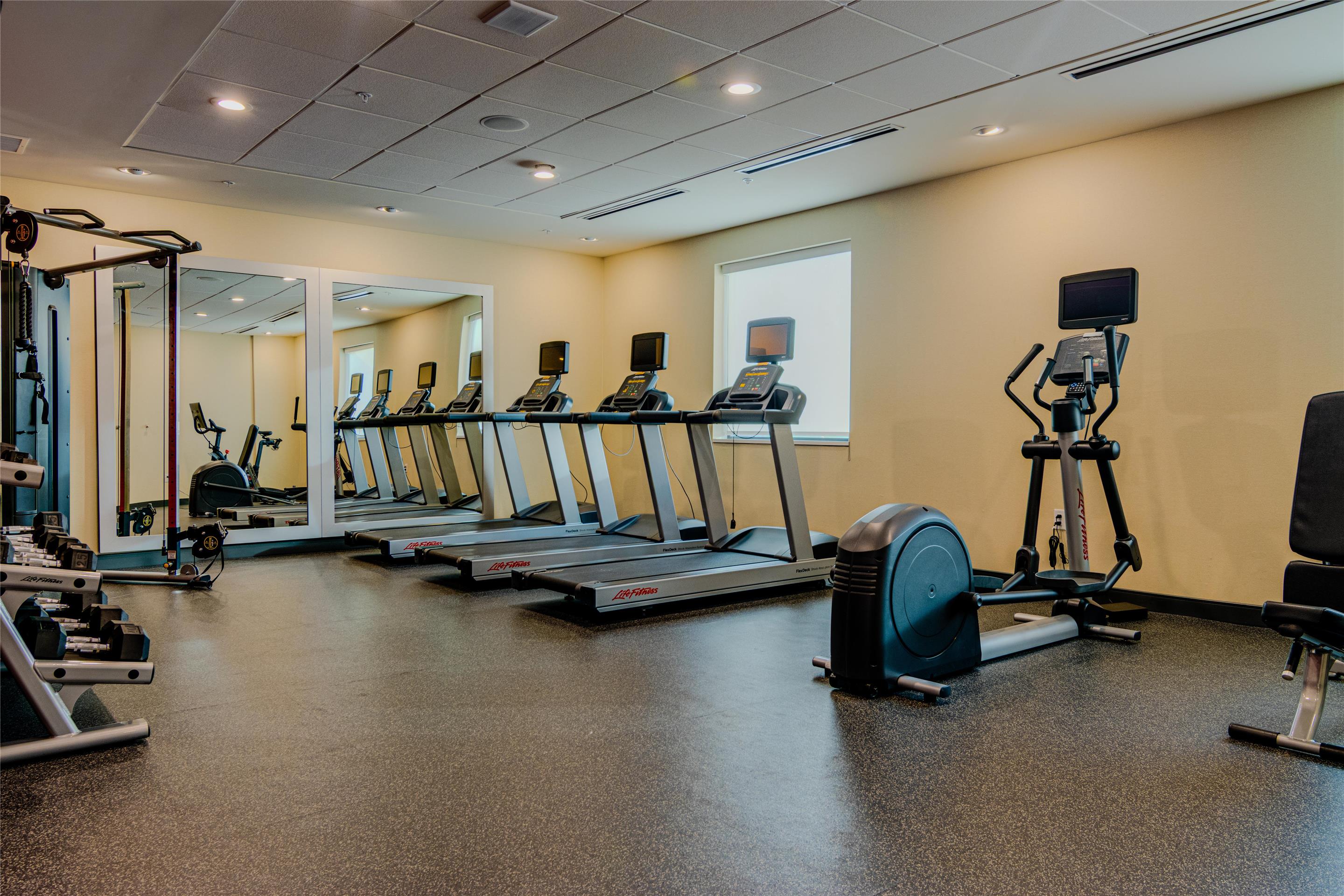 Health club fitness center gym | Home2 Suites By Hilton Bolingbrook Chicago