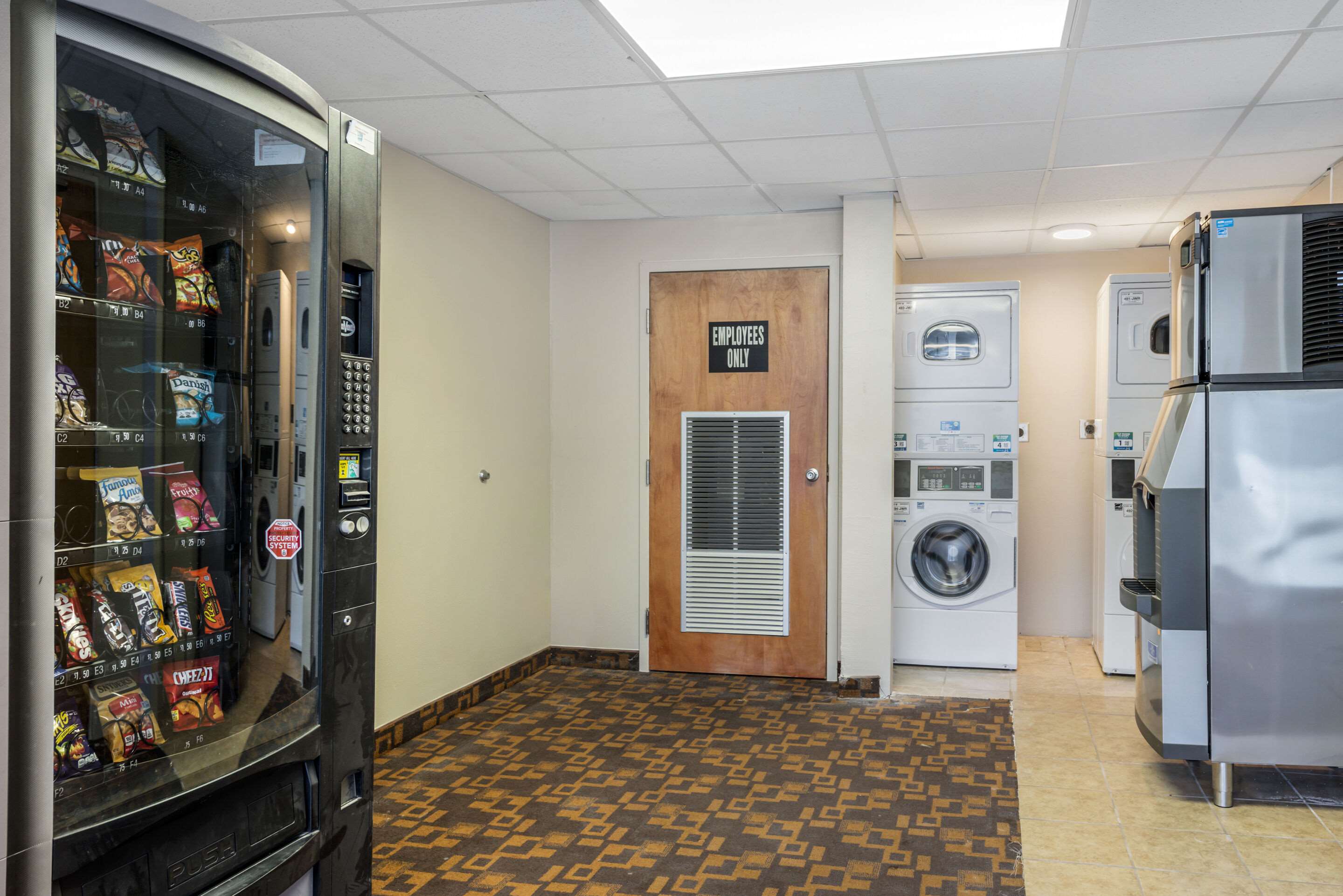 Guest laundry facilities
