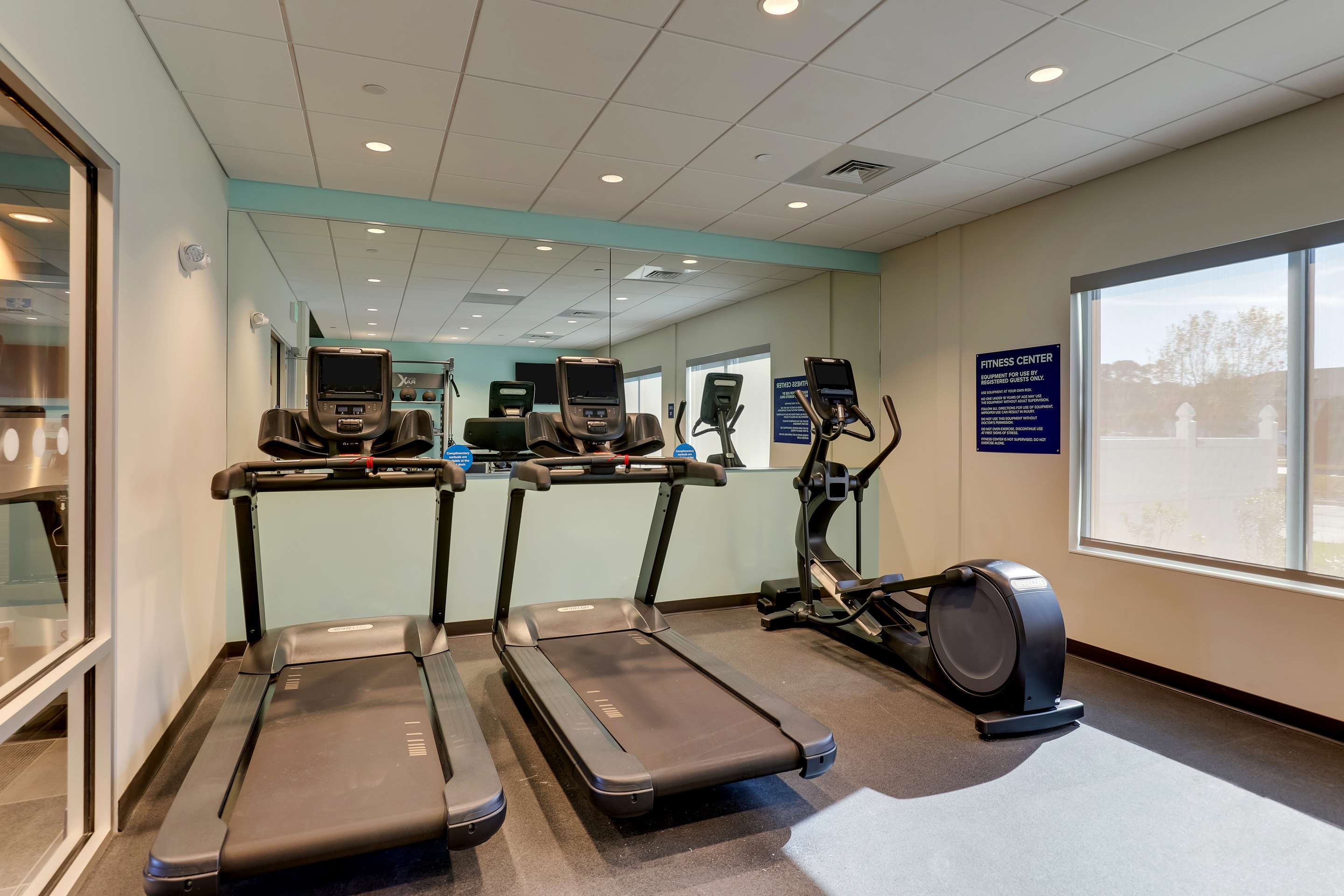 Health club fitness center gym