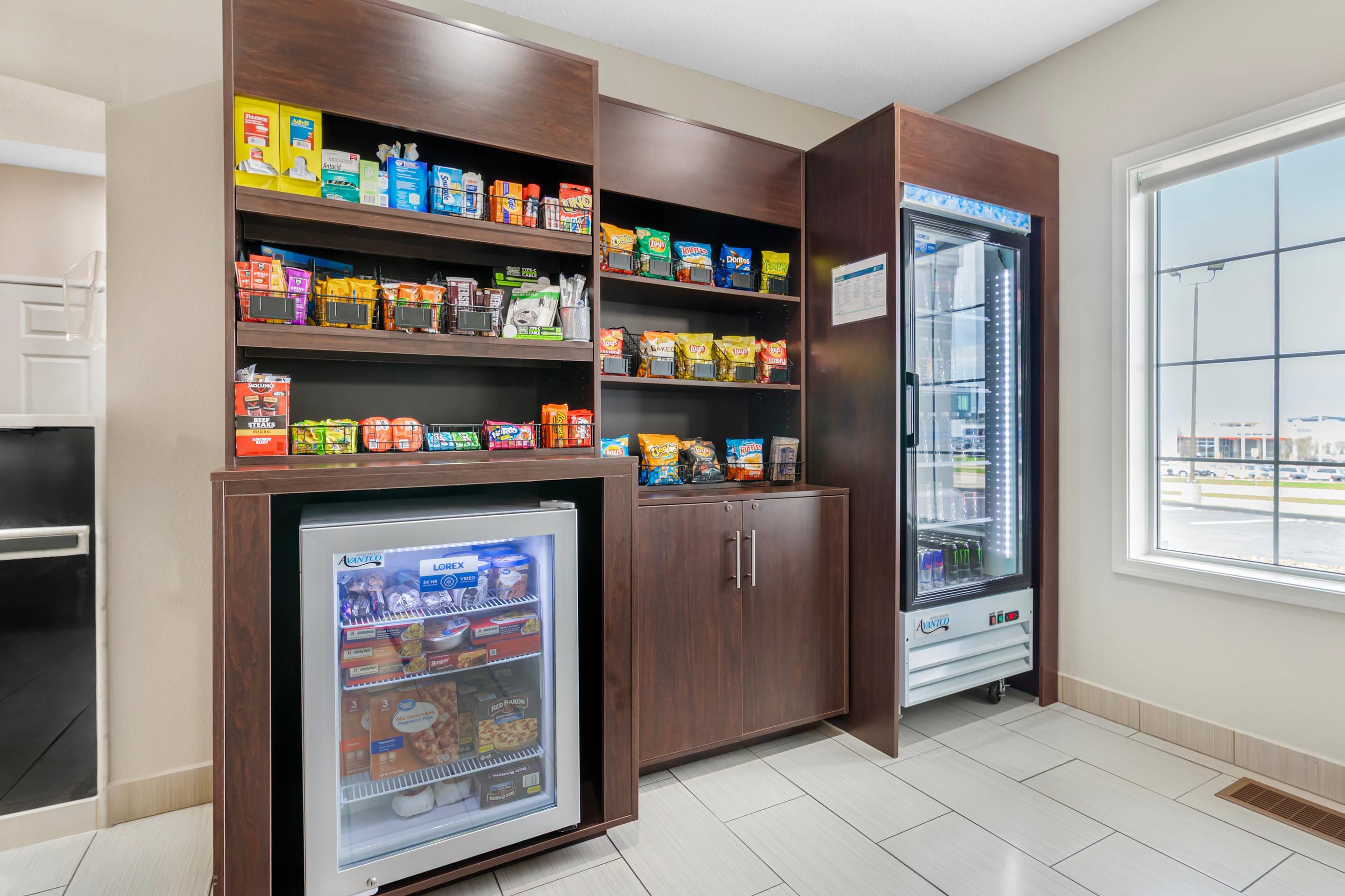 Hotel vending area | MainStay Suites Madison Airport