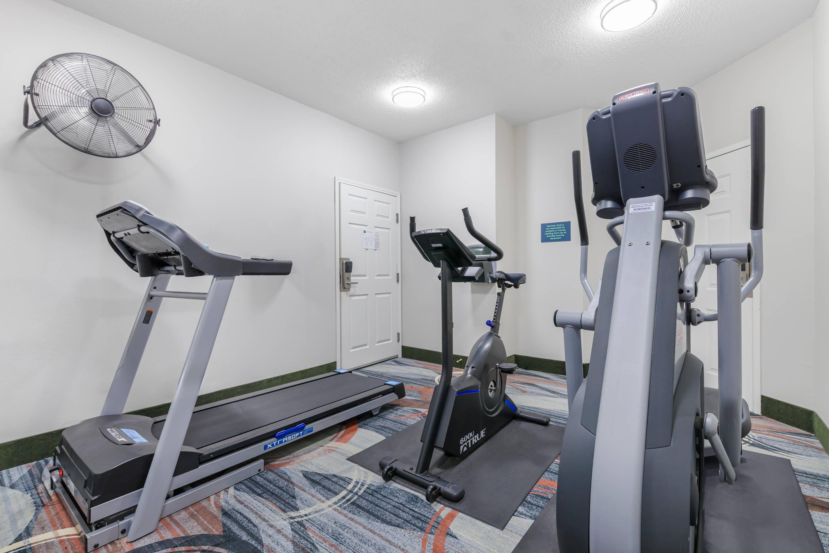 Fitness center | MainStay Suites Madison Airport