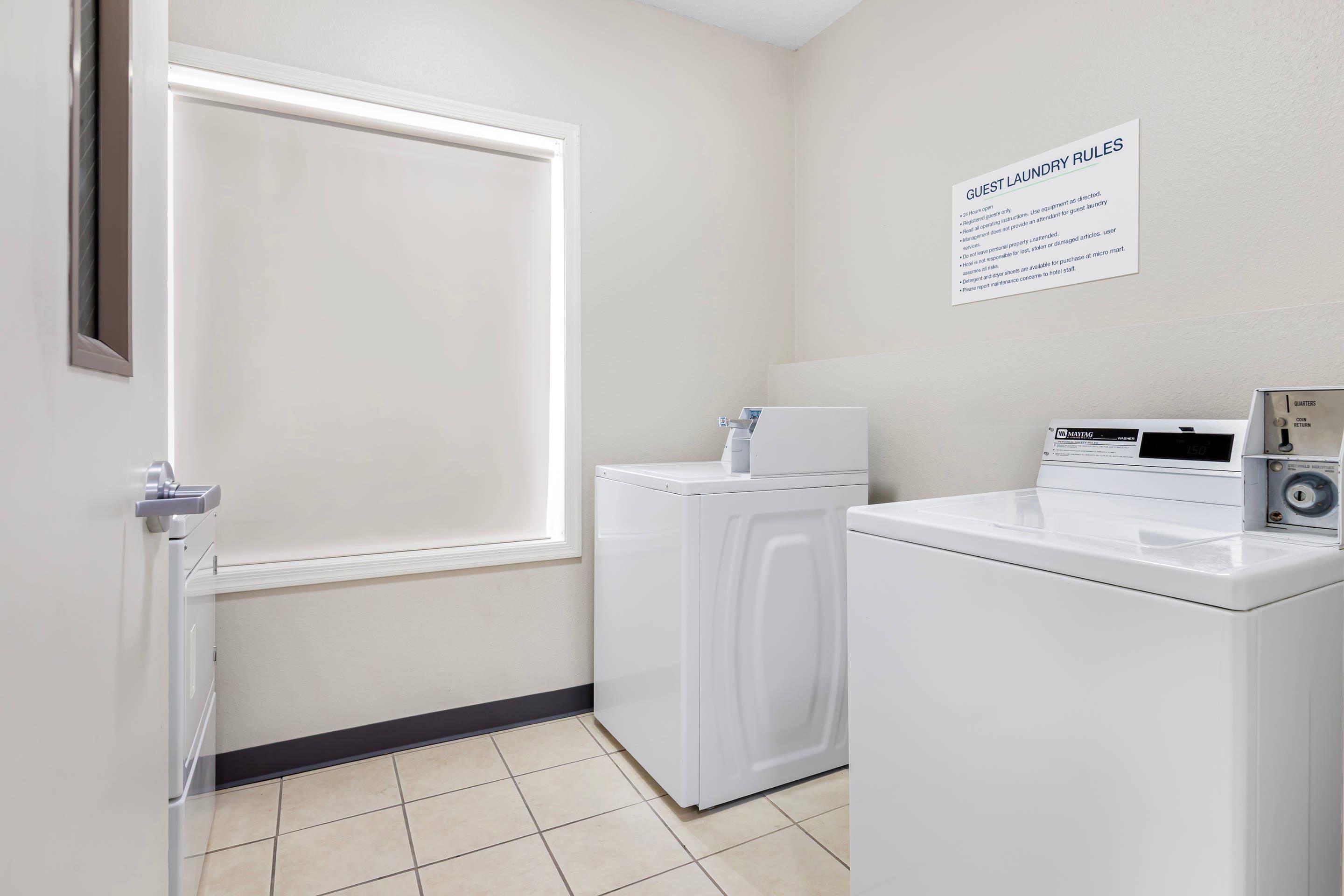 Guest laundry facilities | MainStay Suites Madison Airport