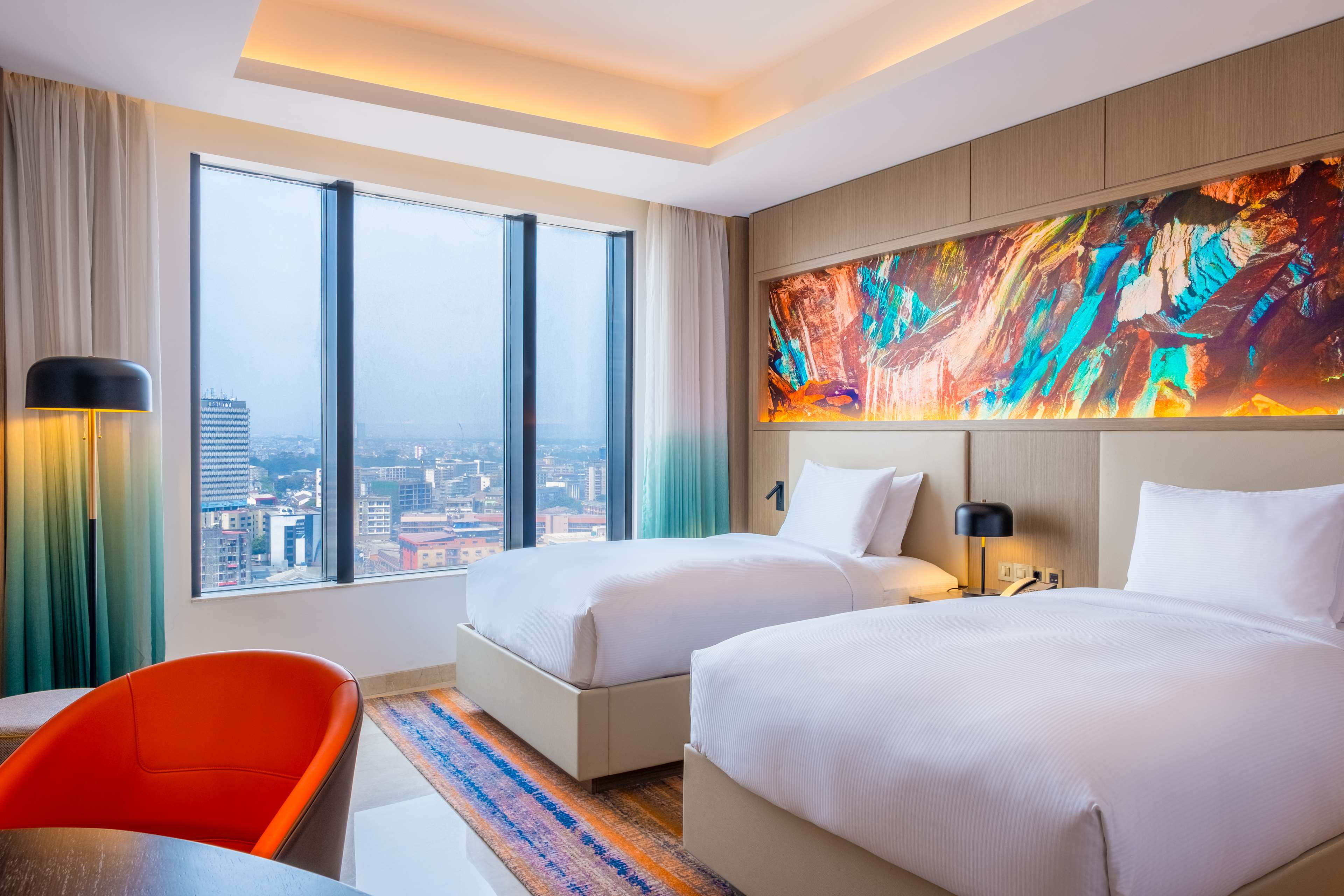 Hilton Kinshasa Room Type - TWO DOUBLE BEDS GUEST ROOM
